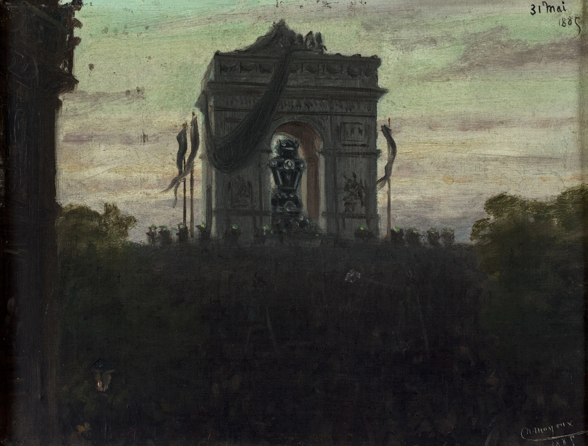 The Funeral of Victor Hugo