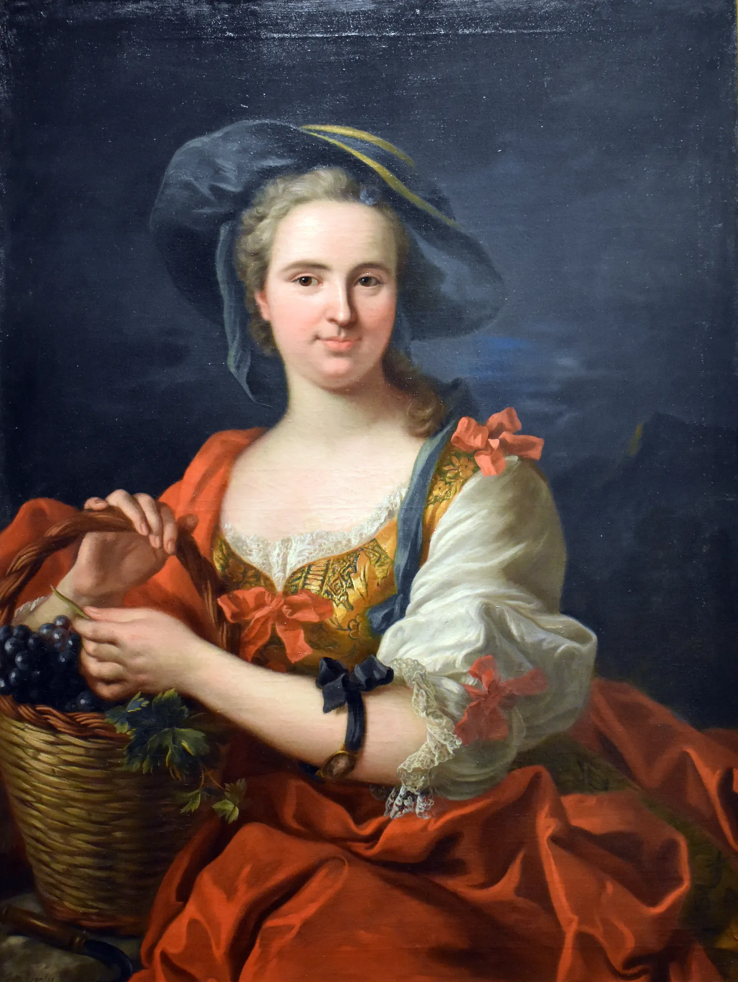 Portrait of Madame Albert de Bormes as a Grape Harvester