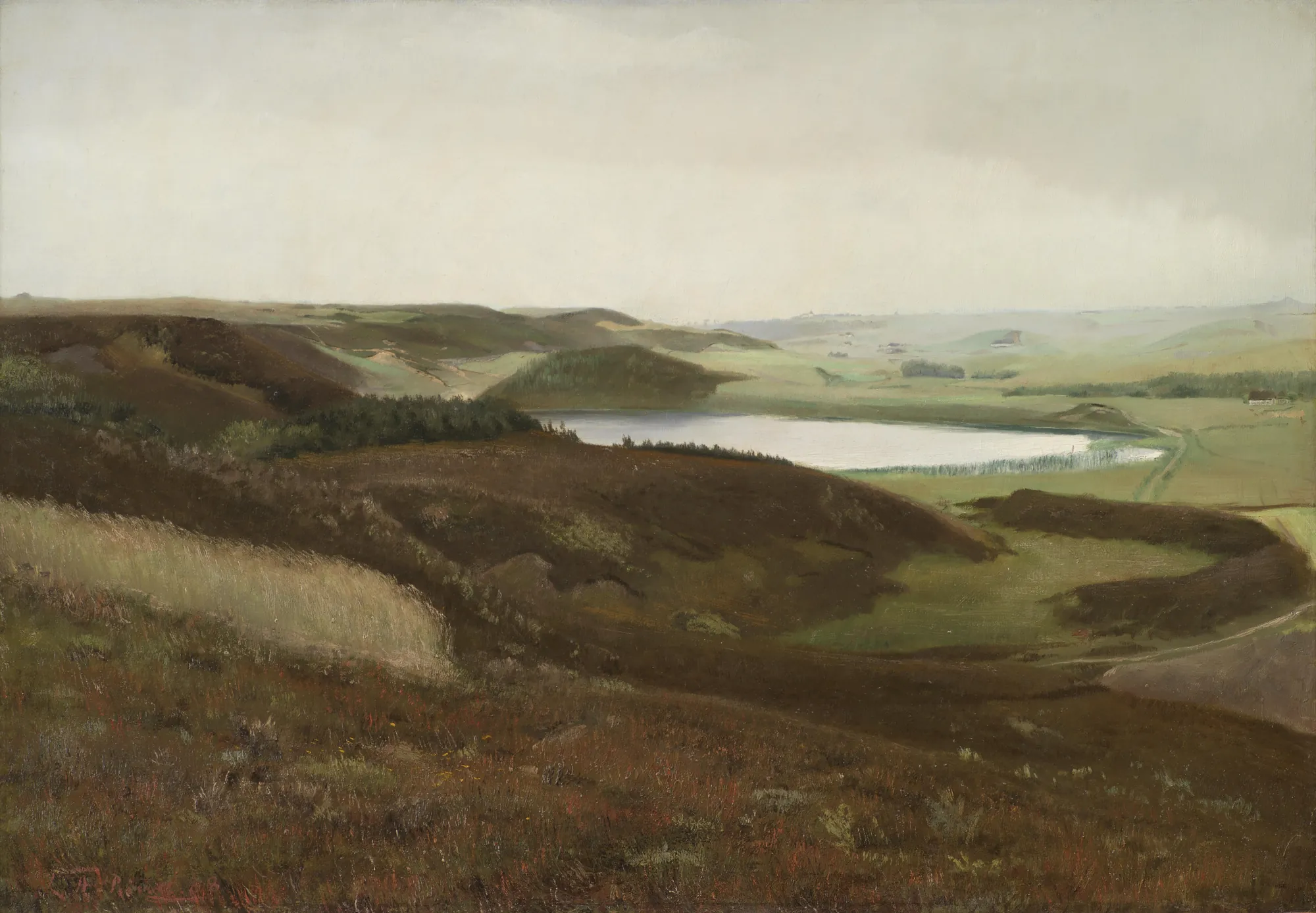 A Landscape Near Bryrup, Jutland