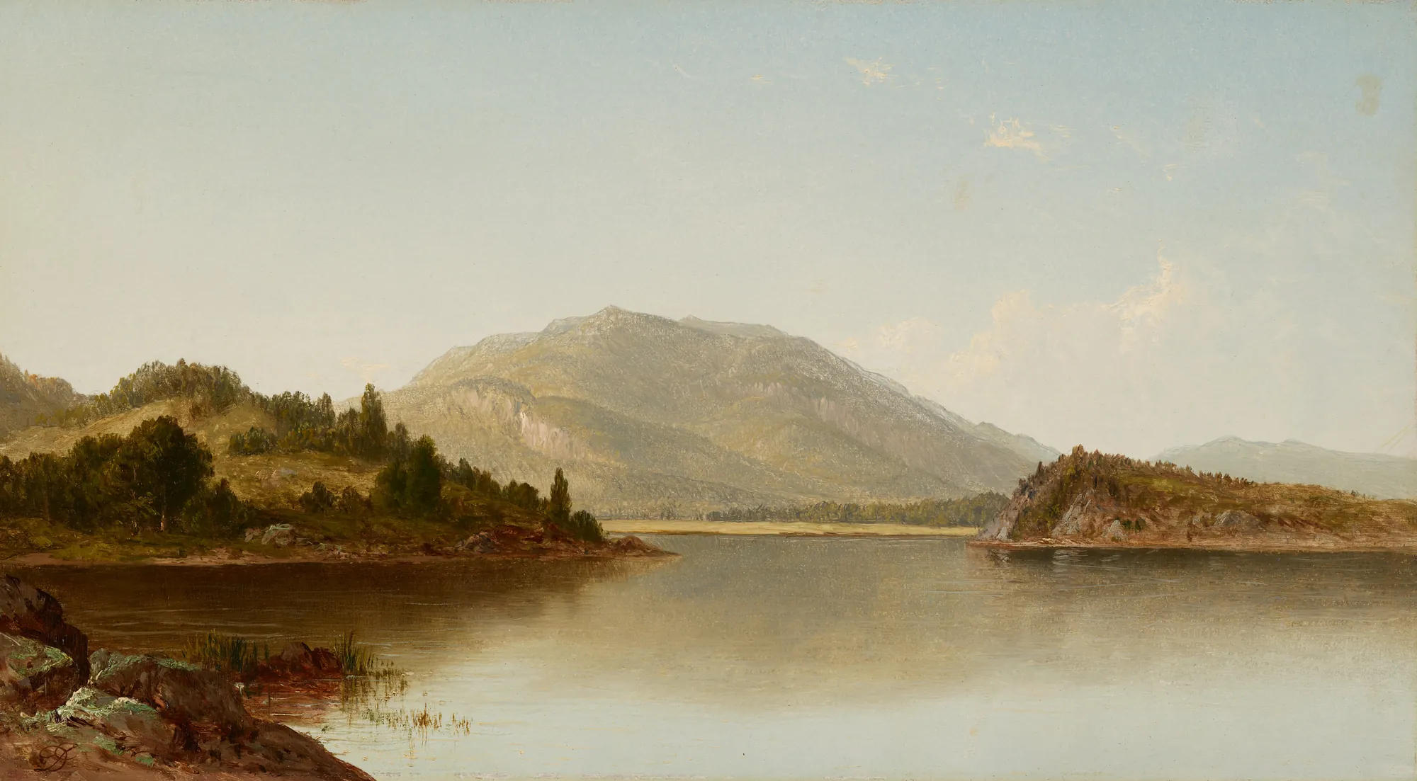 Bear Mountain and Iona Island on the Hudson River