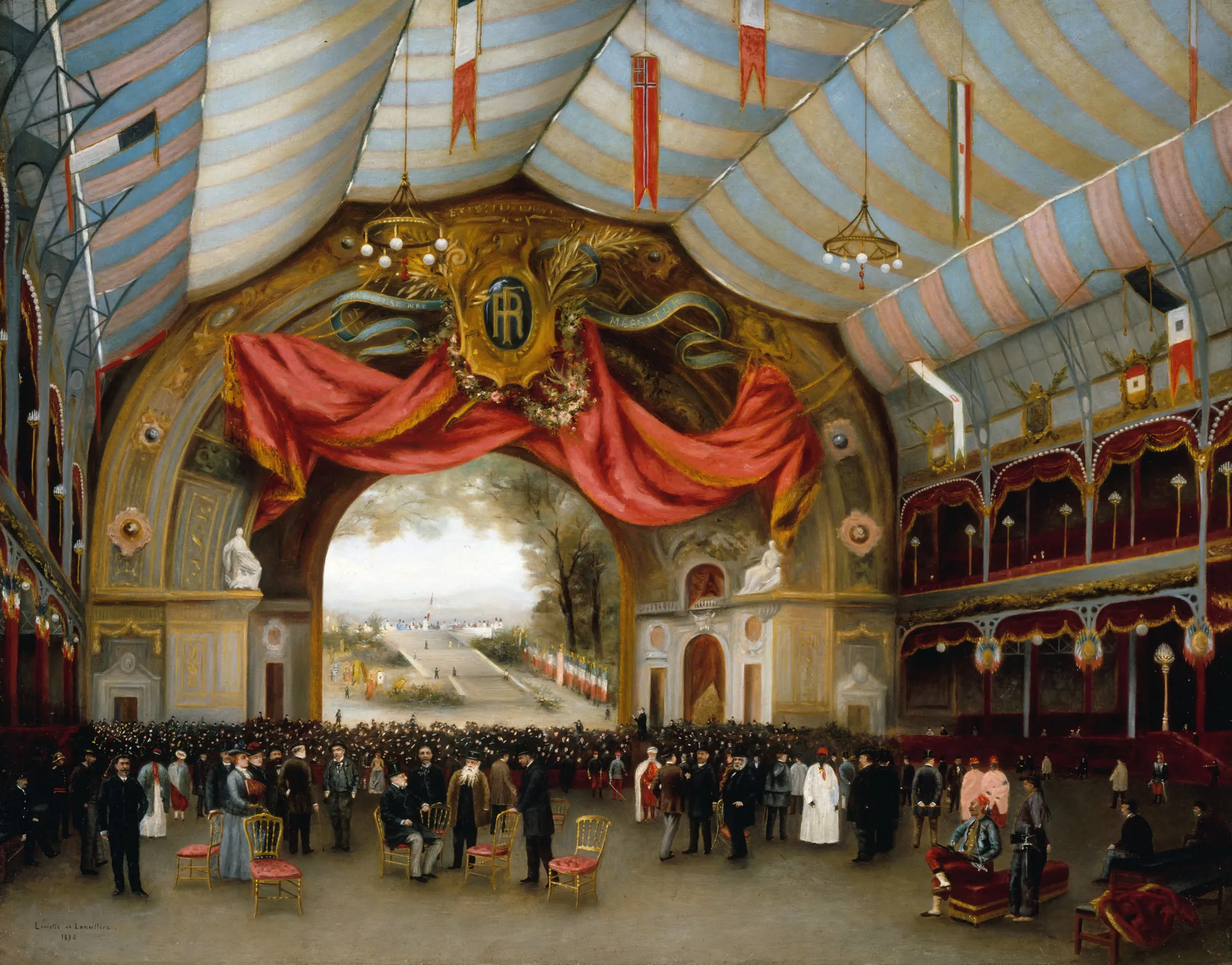 Execution of the Triumphal Ode to the Glory of the Republic