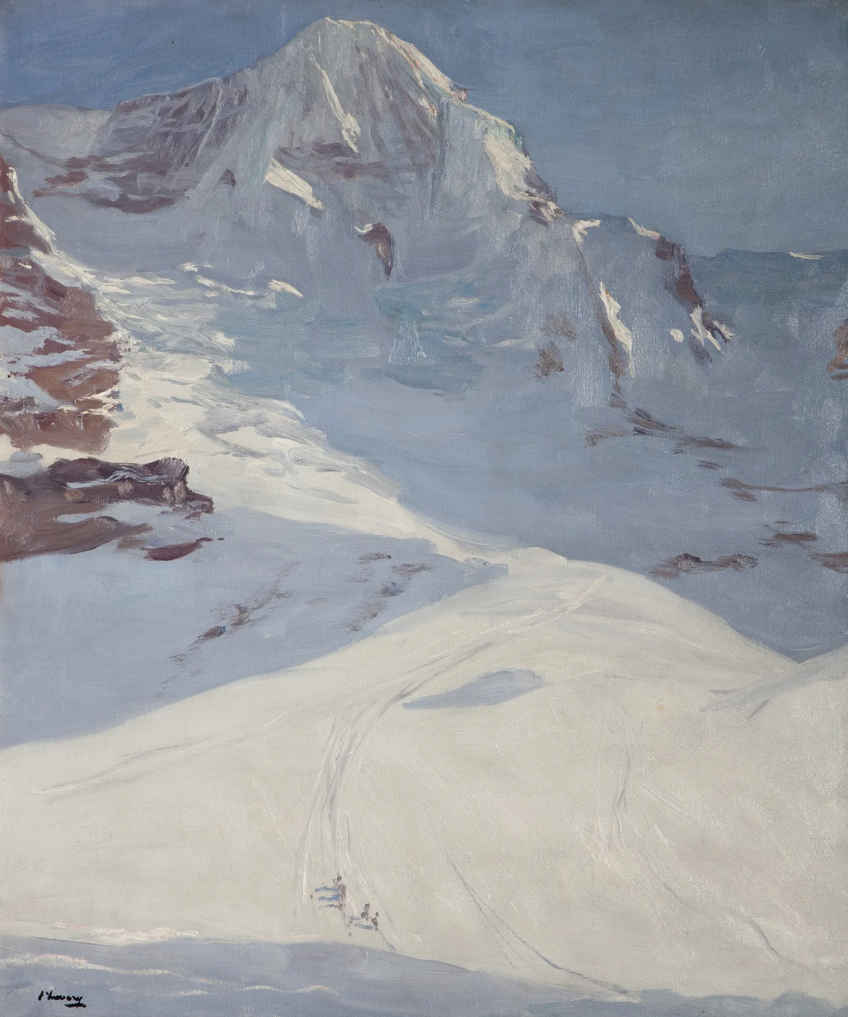 Switzerland in Winter (The Monk)
