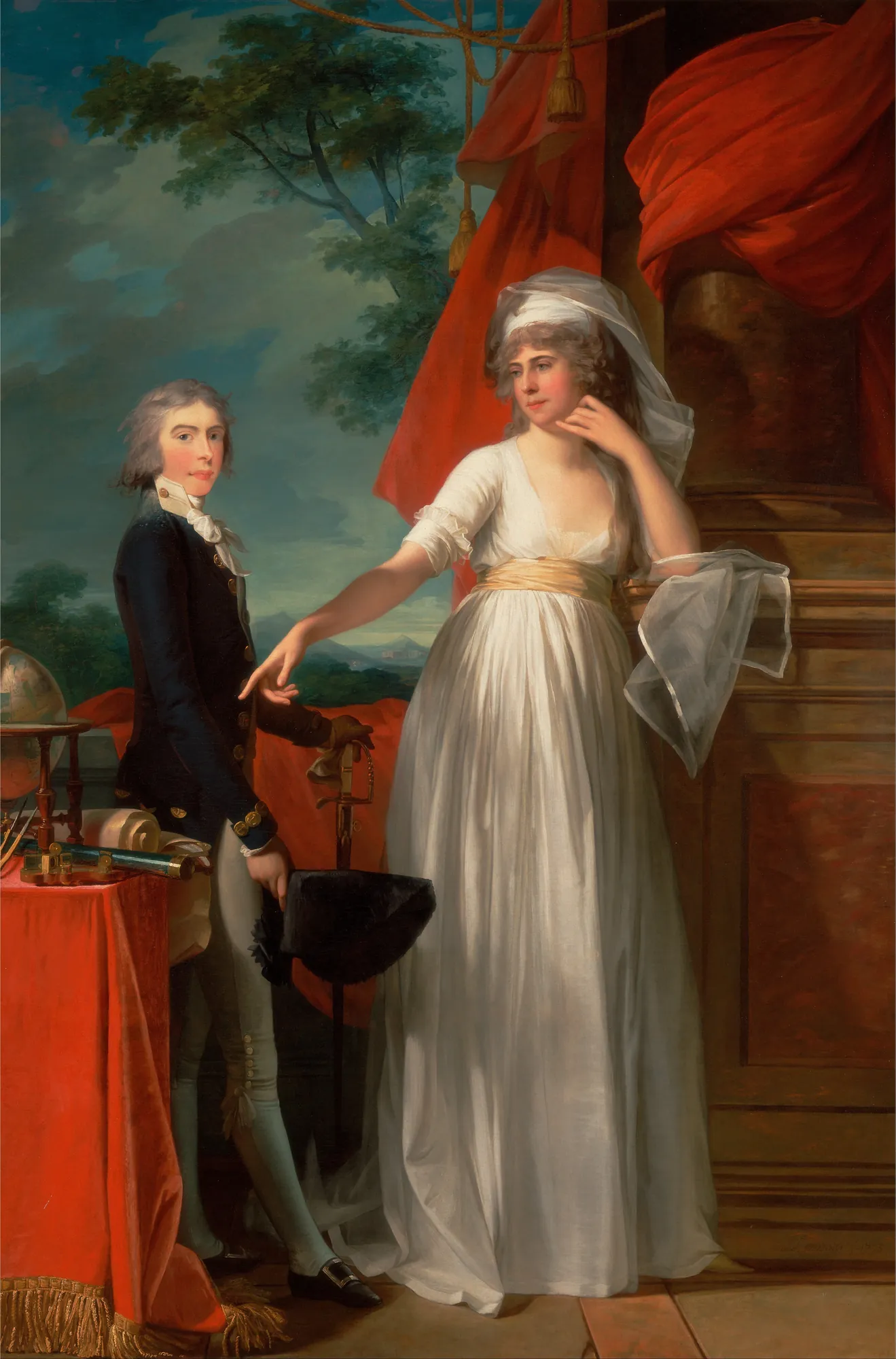 Margaret Callendar and Her Son James Kearney