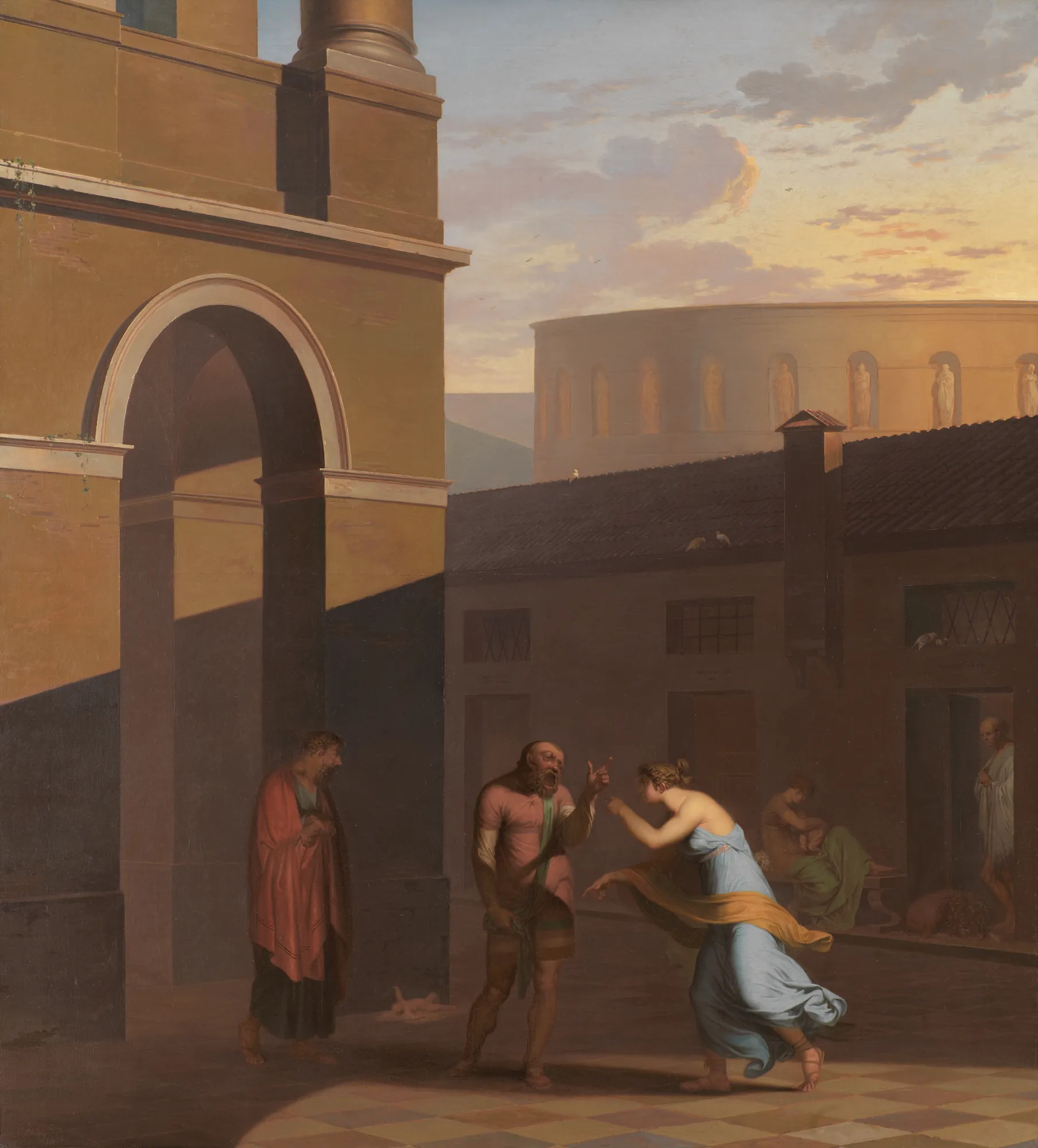 The Slave Davus and the Maid Mysis