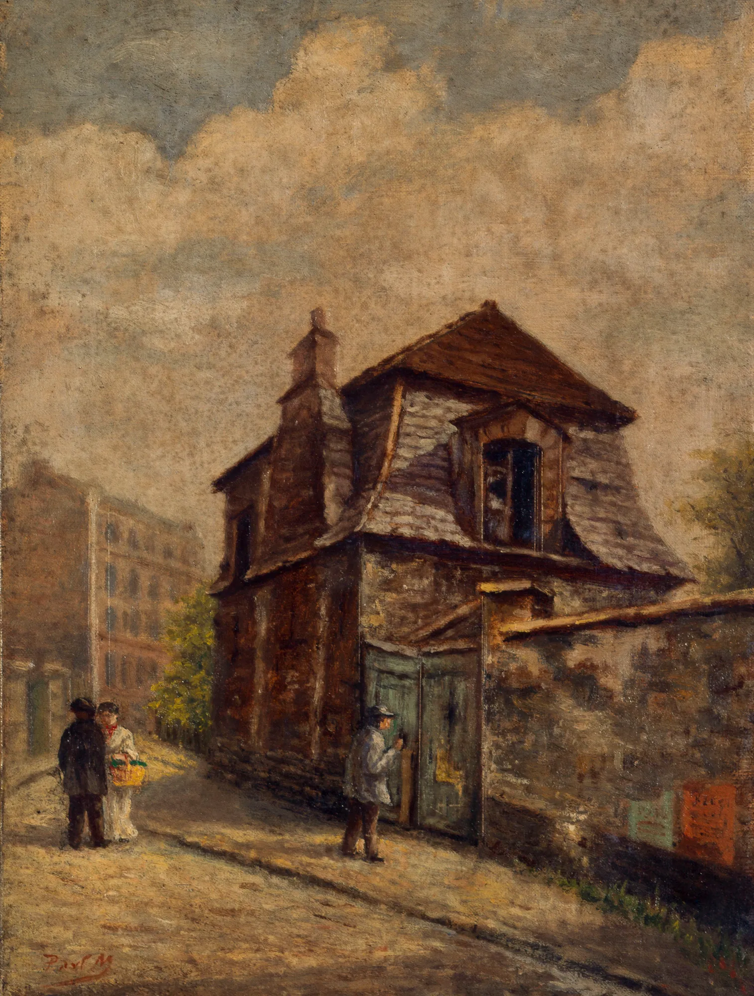 Le Pavillon de chasse de M. de Jullienne, ruelle des Gobelins