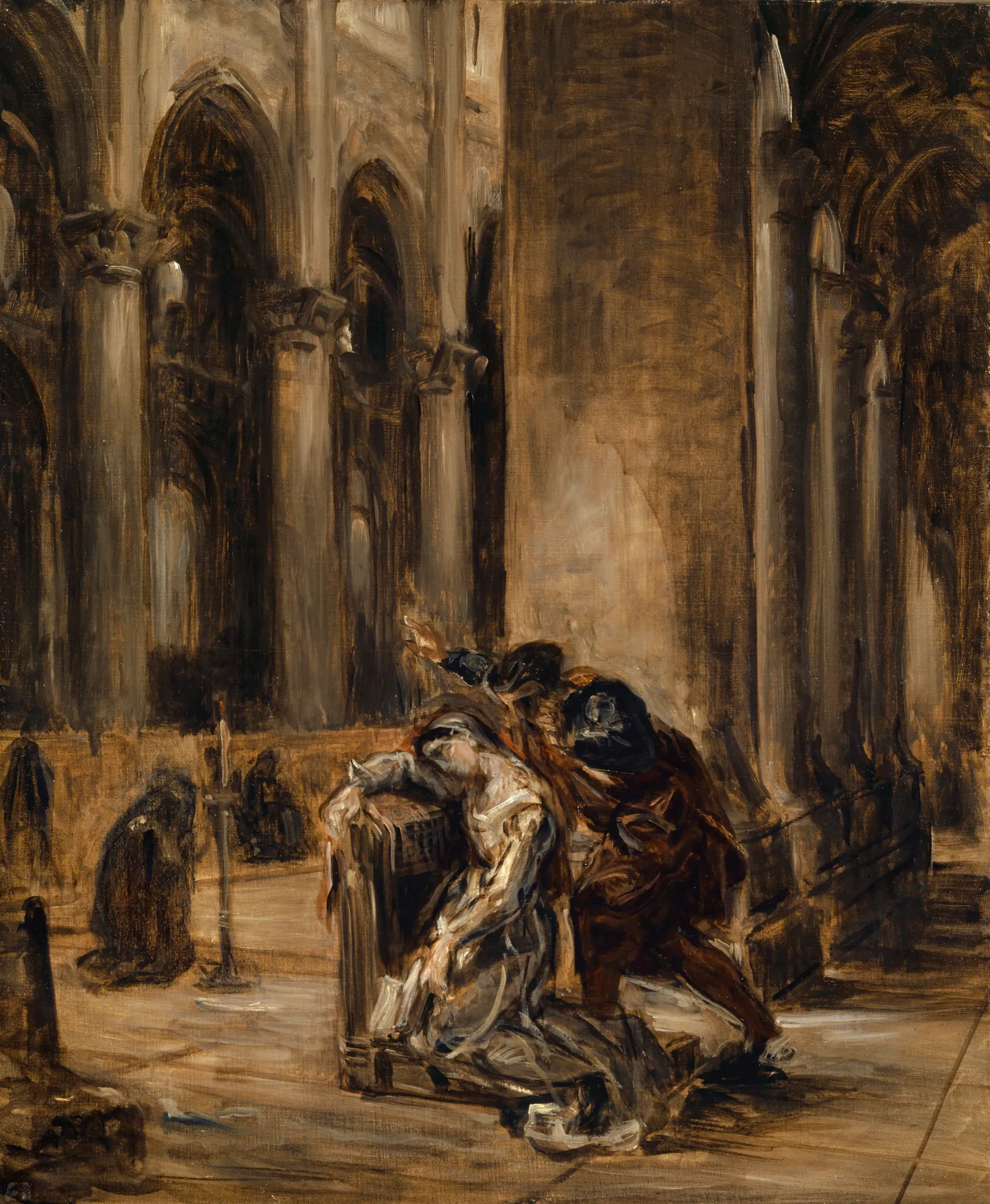 Marguerite in the Church (Marguerite à l'église)