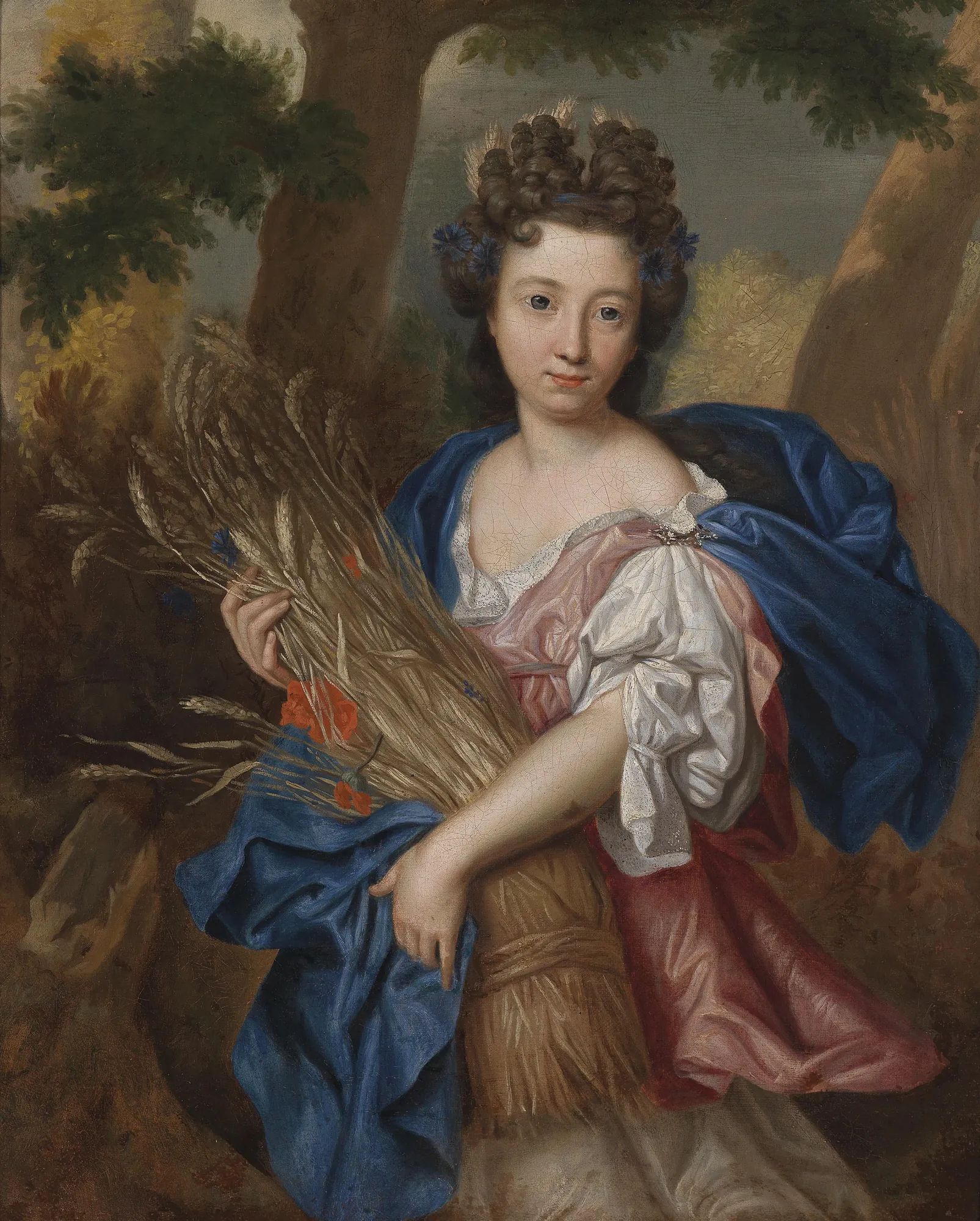 Portrait of a Young Lady as Ceres
