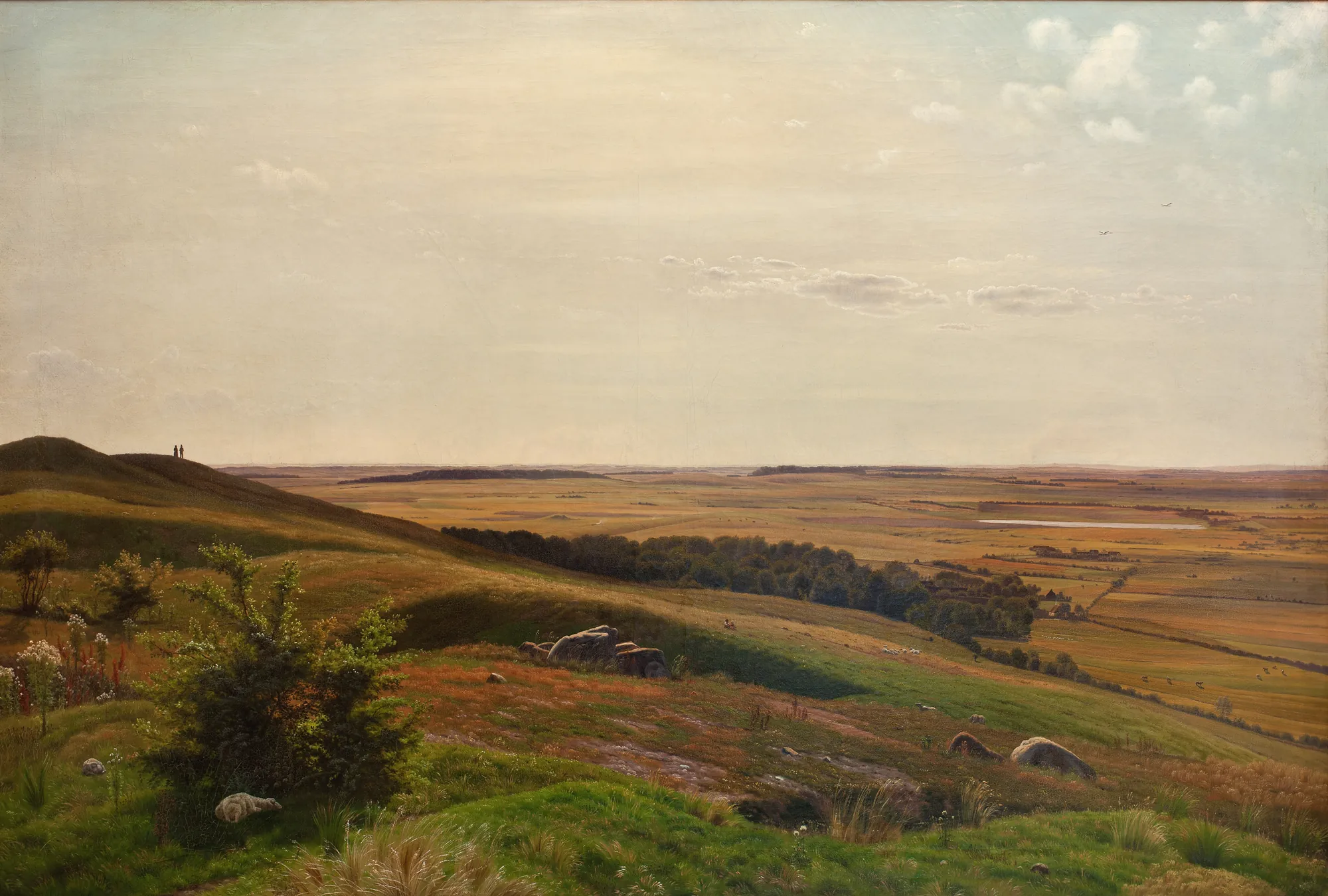 Mountain Slope Near Horsens, Afternoon