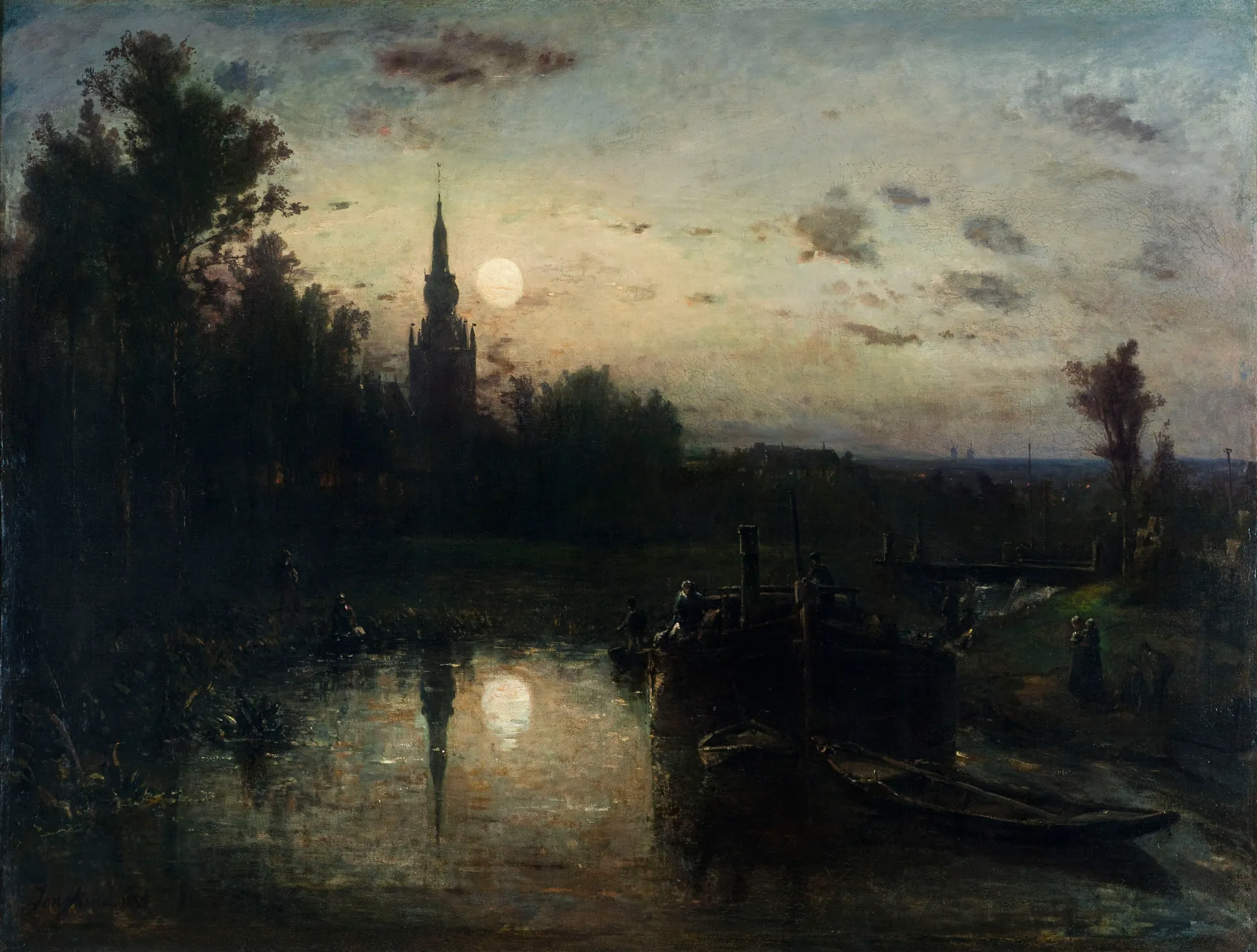 Clair de lune à Overschie