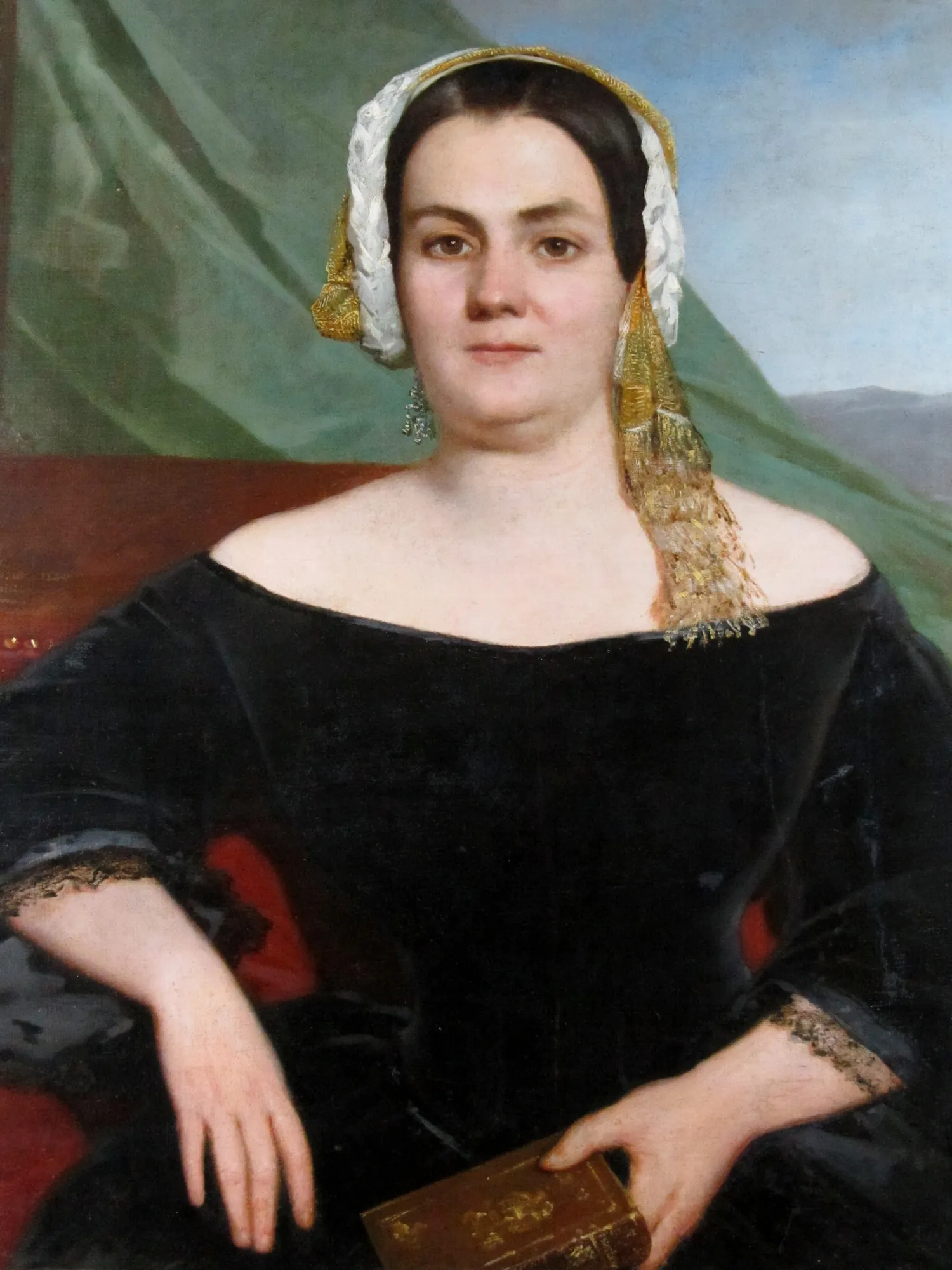 Portrait of María del Carmen Dolores Mackenna y Vicuña