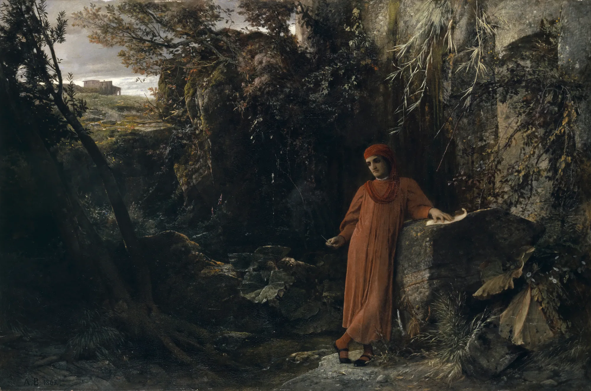 Petrarch at the Spring of Vaucluse