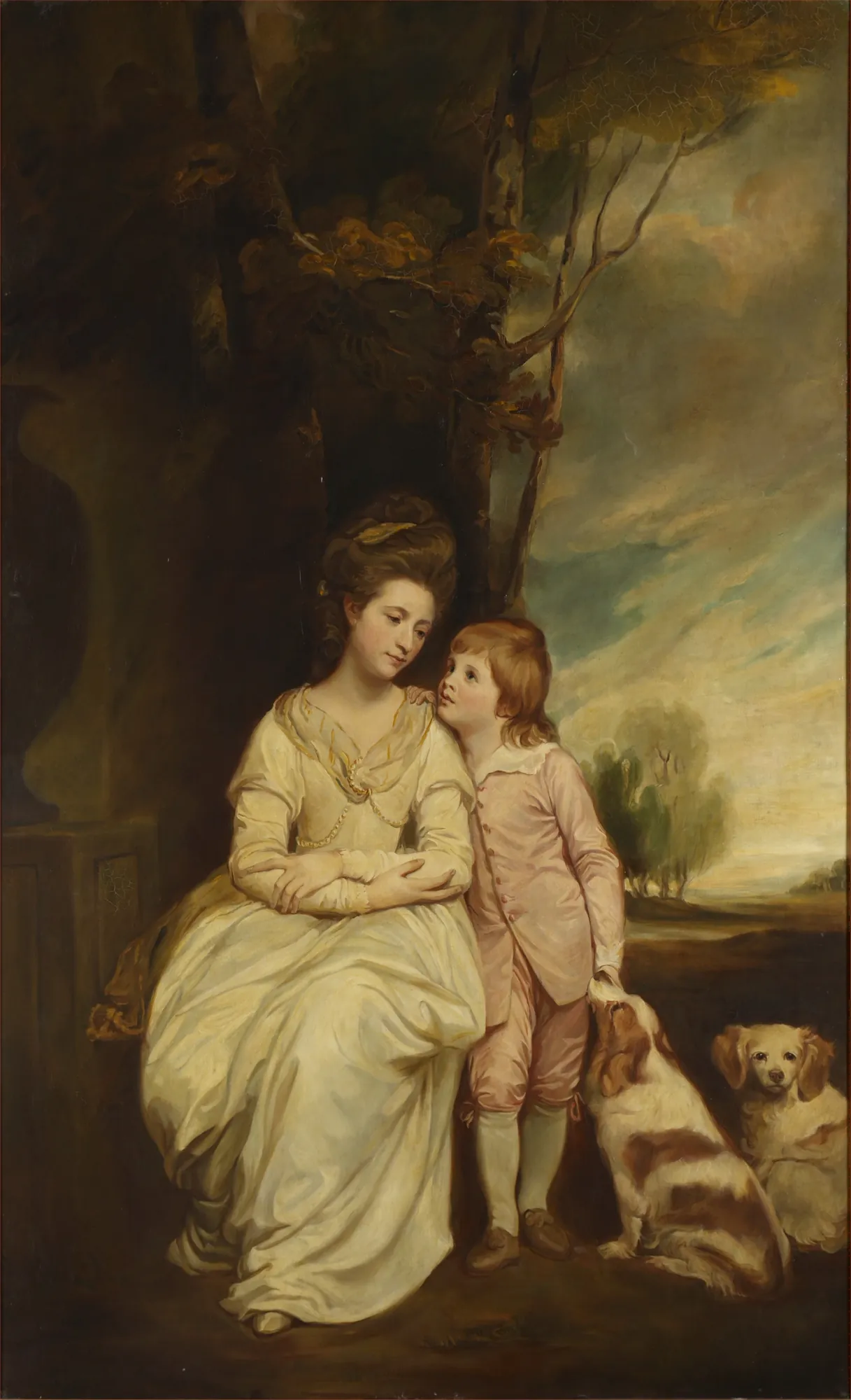 Anne Keppel, Countess of Albemarle, and Her Son William Charles