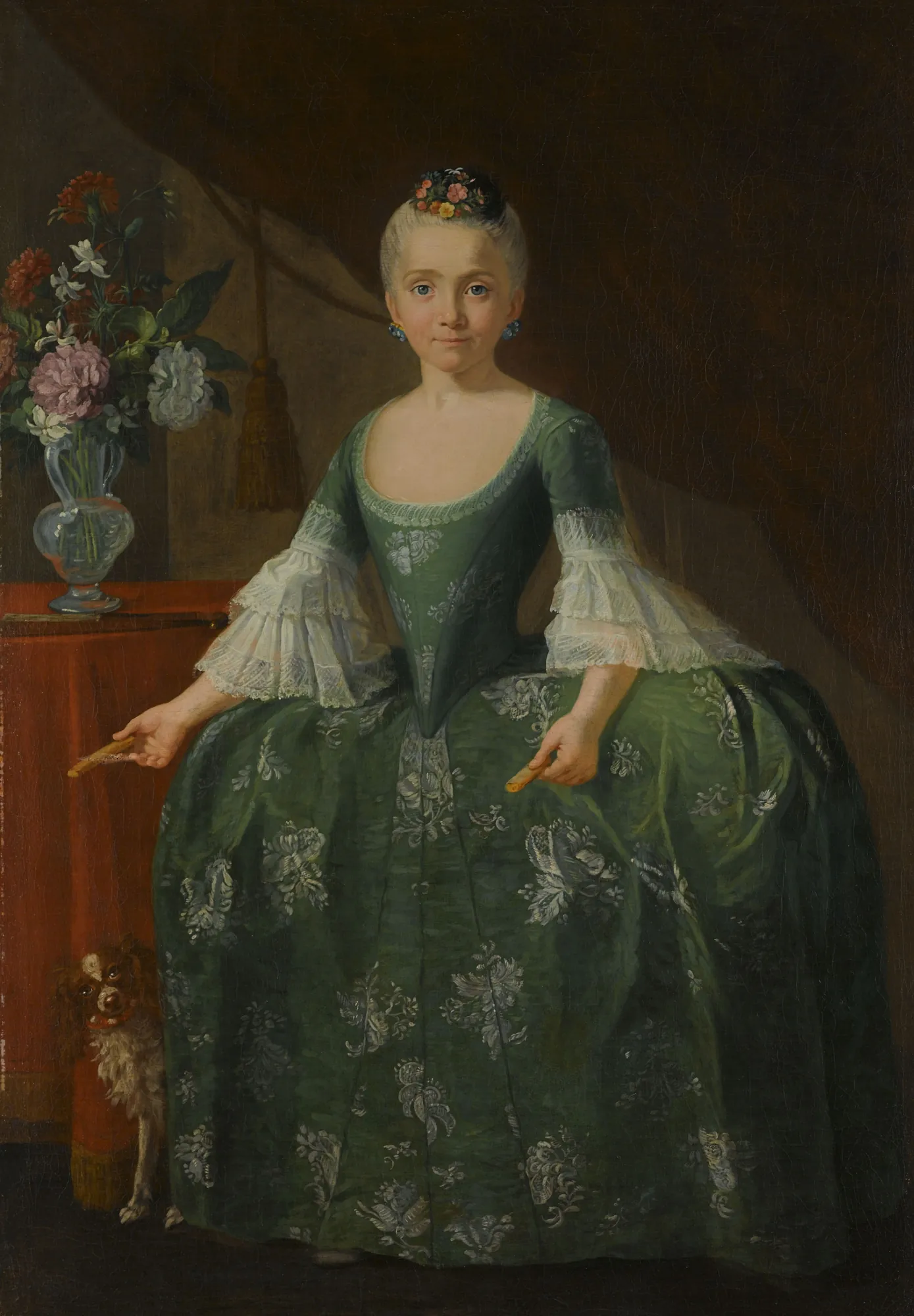 Portrait of the Infanta Maria Luisa de Borbón