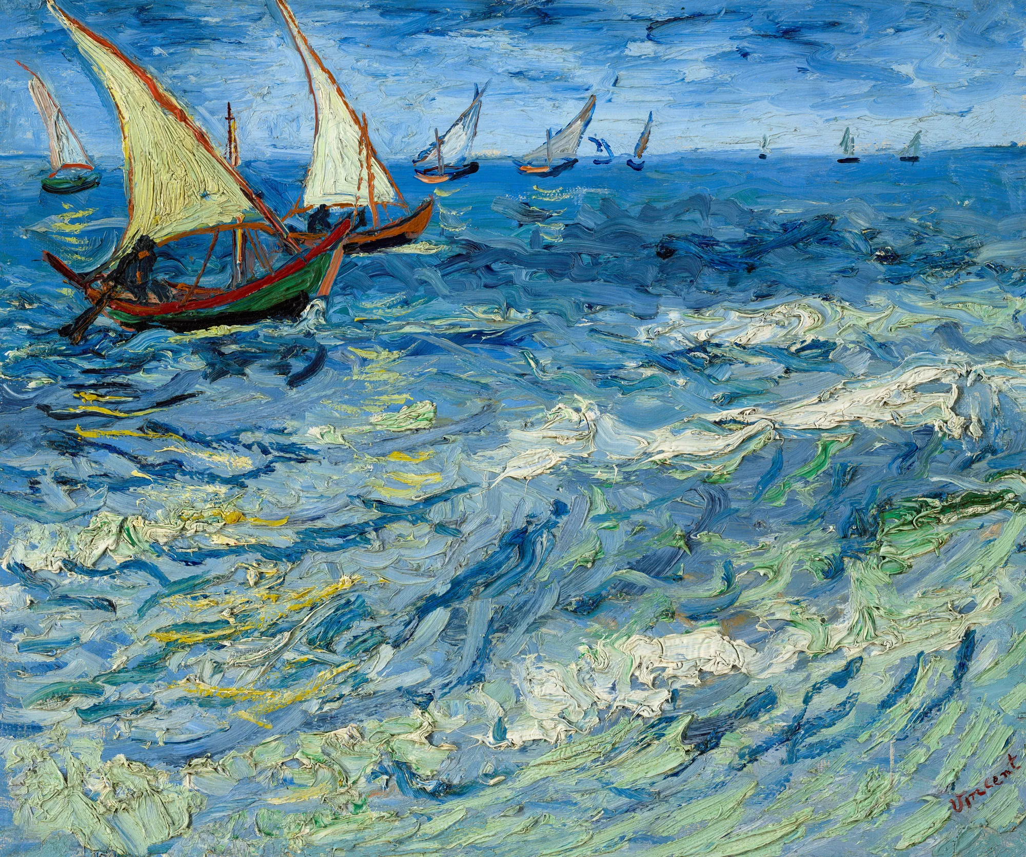 Seascape at Saintes-Maries