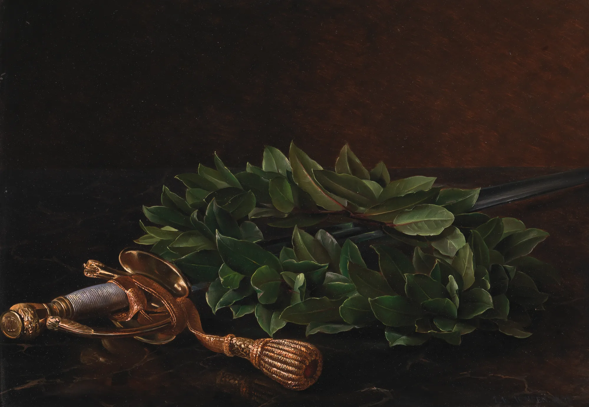 Sword with a Laurel Wreath