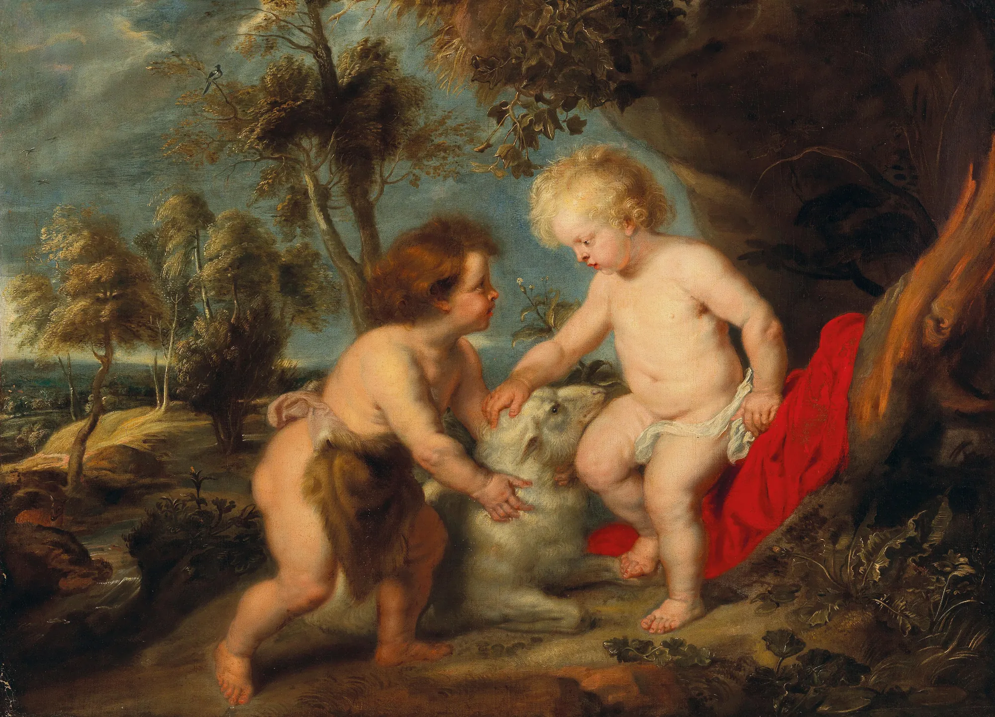The Christ Child and the Infant Saint John the Baptist