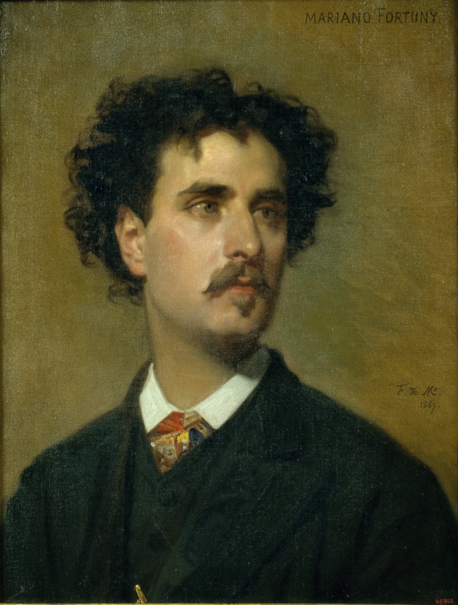 Portrait of Marià Fortuny