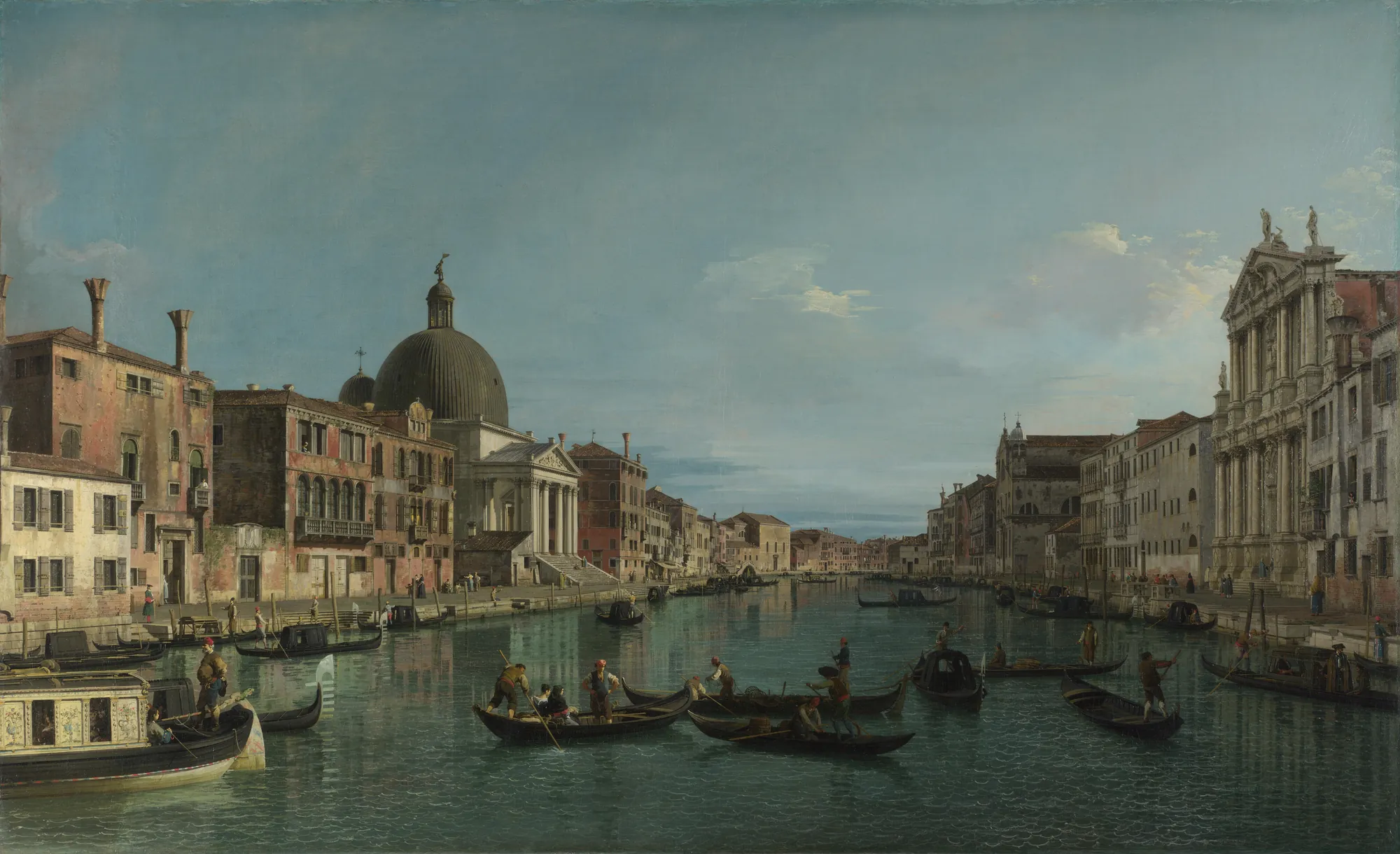 The Grand Canal with San Simeone Piccolo, Venice
