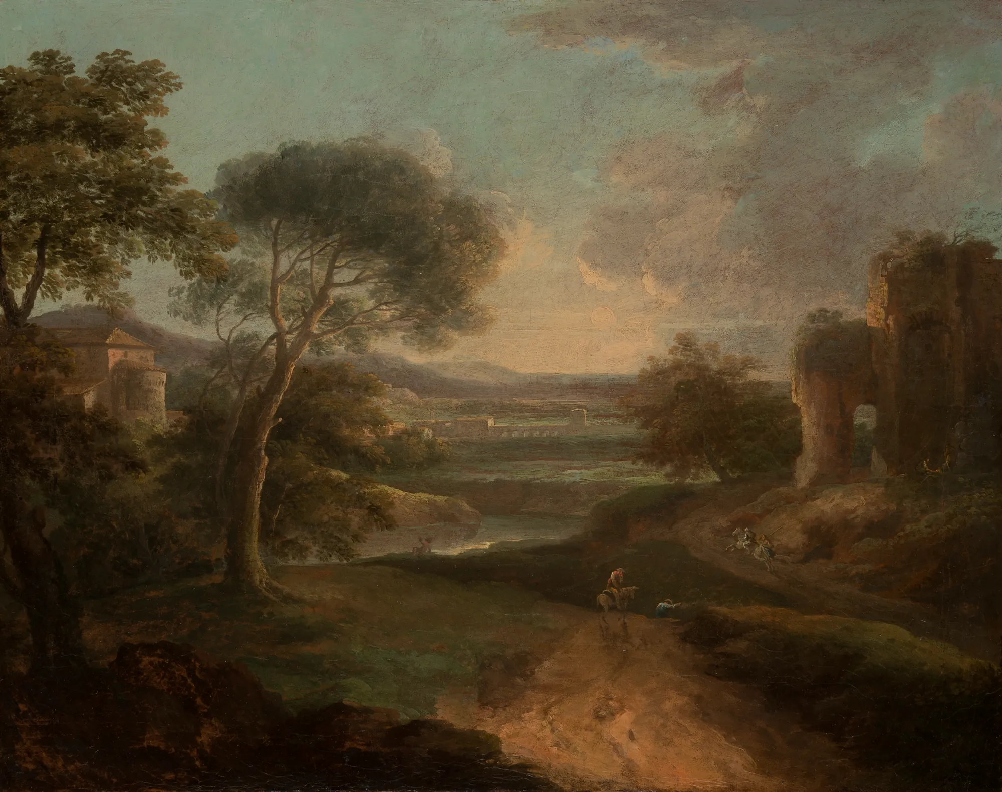 Landscape near Rome