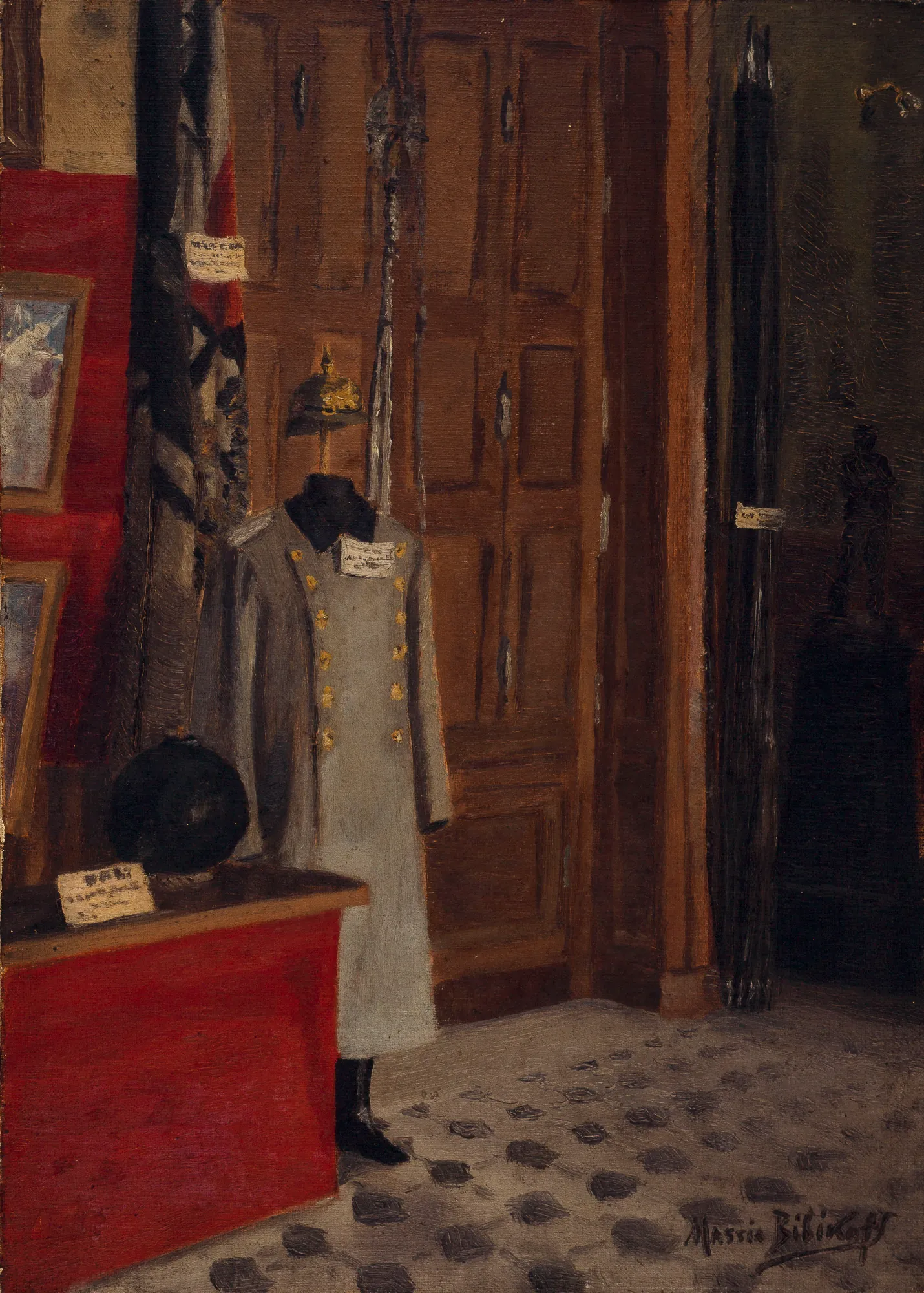 Salle du Musée du Costume aux Invalides (Uniforme Allemand)