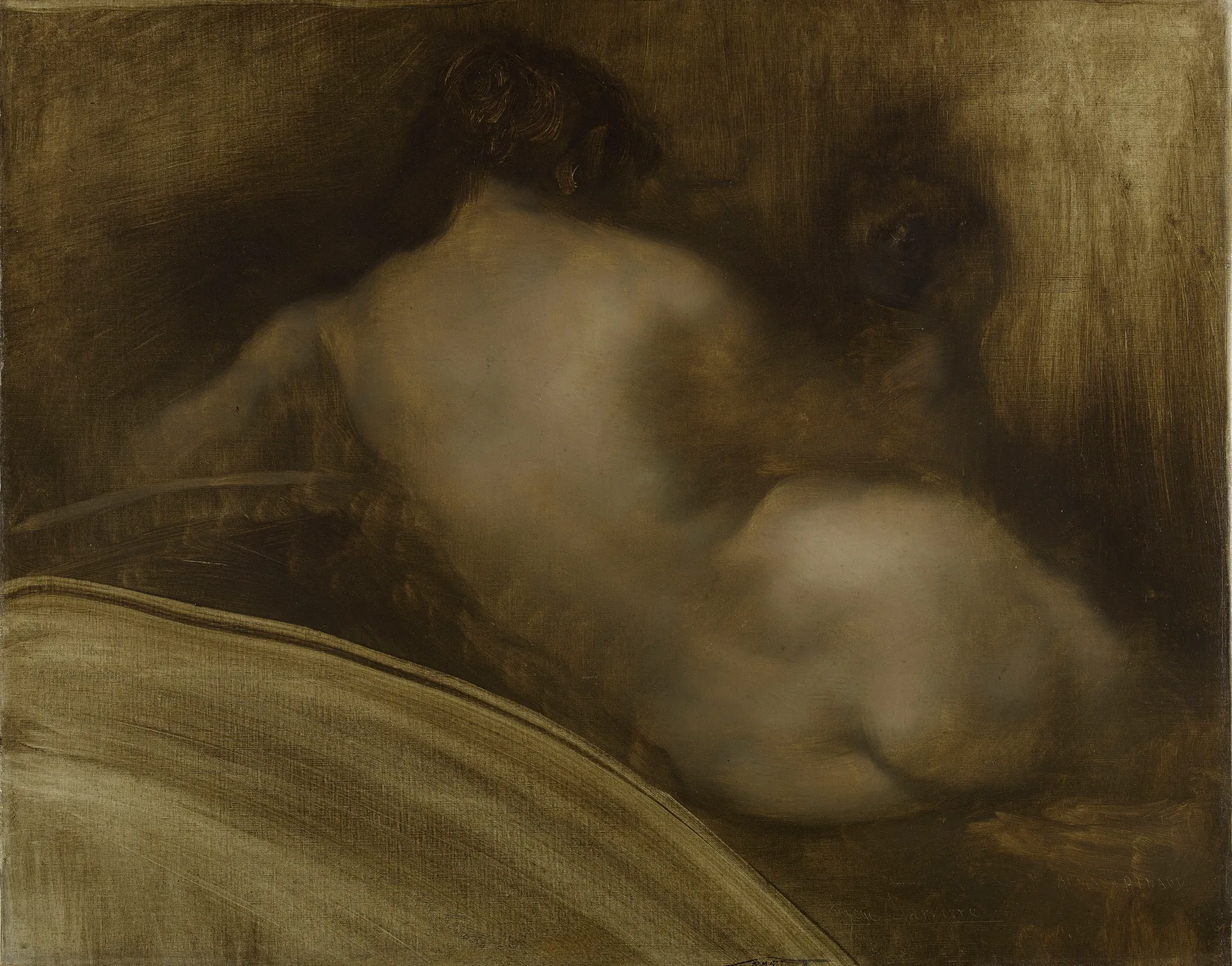 Study of a Nude Woman from Behind (Femme nue de dos)