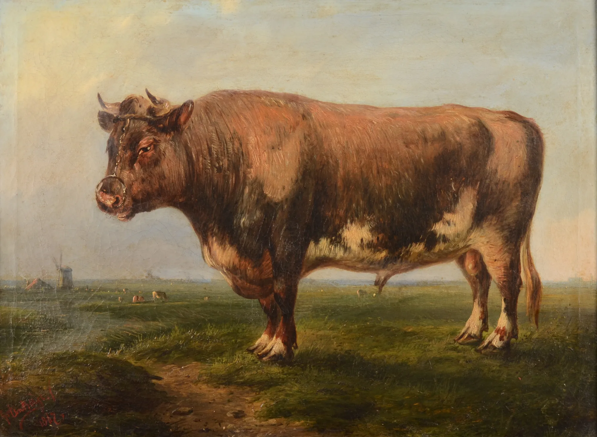Bull in a Landscape