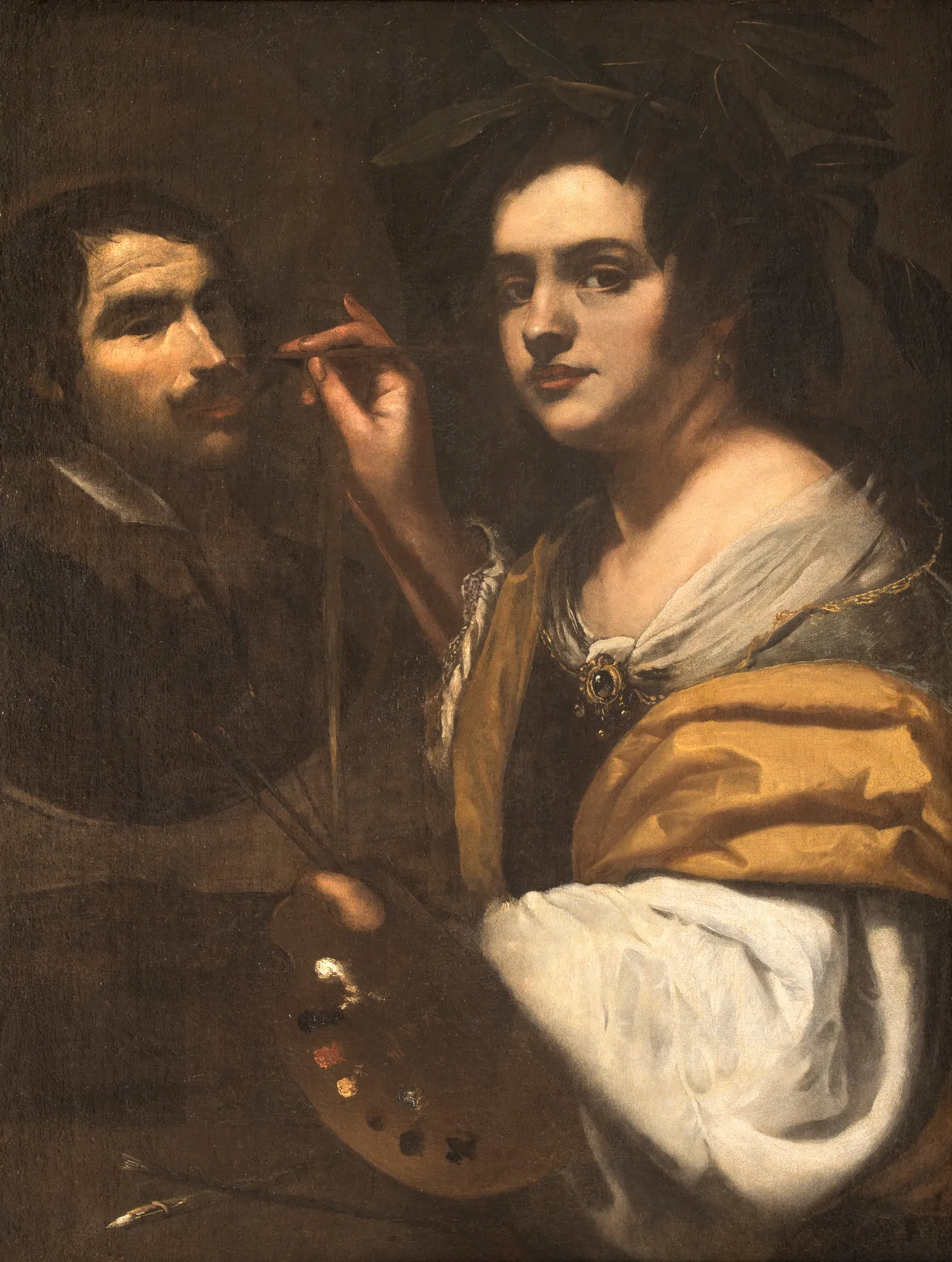 Self-Portrait as the Allegory of Painting