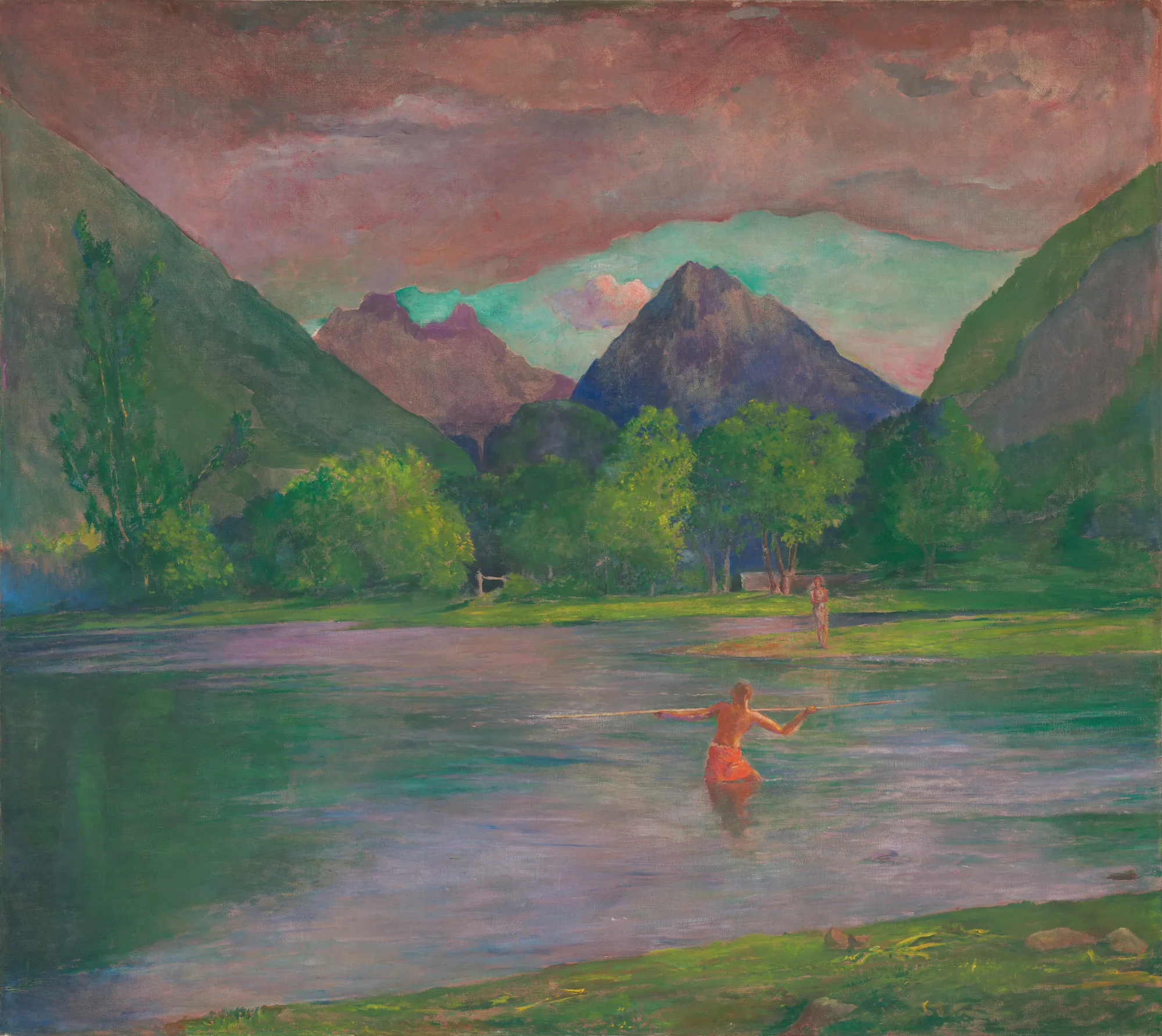 The Entrance to the Tautira River, Tahiti