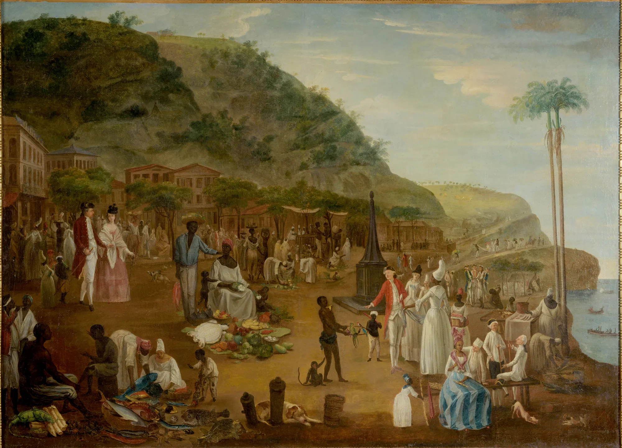 Market in Saint-Pierre, Martinique