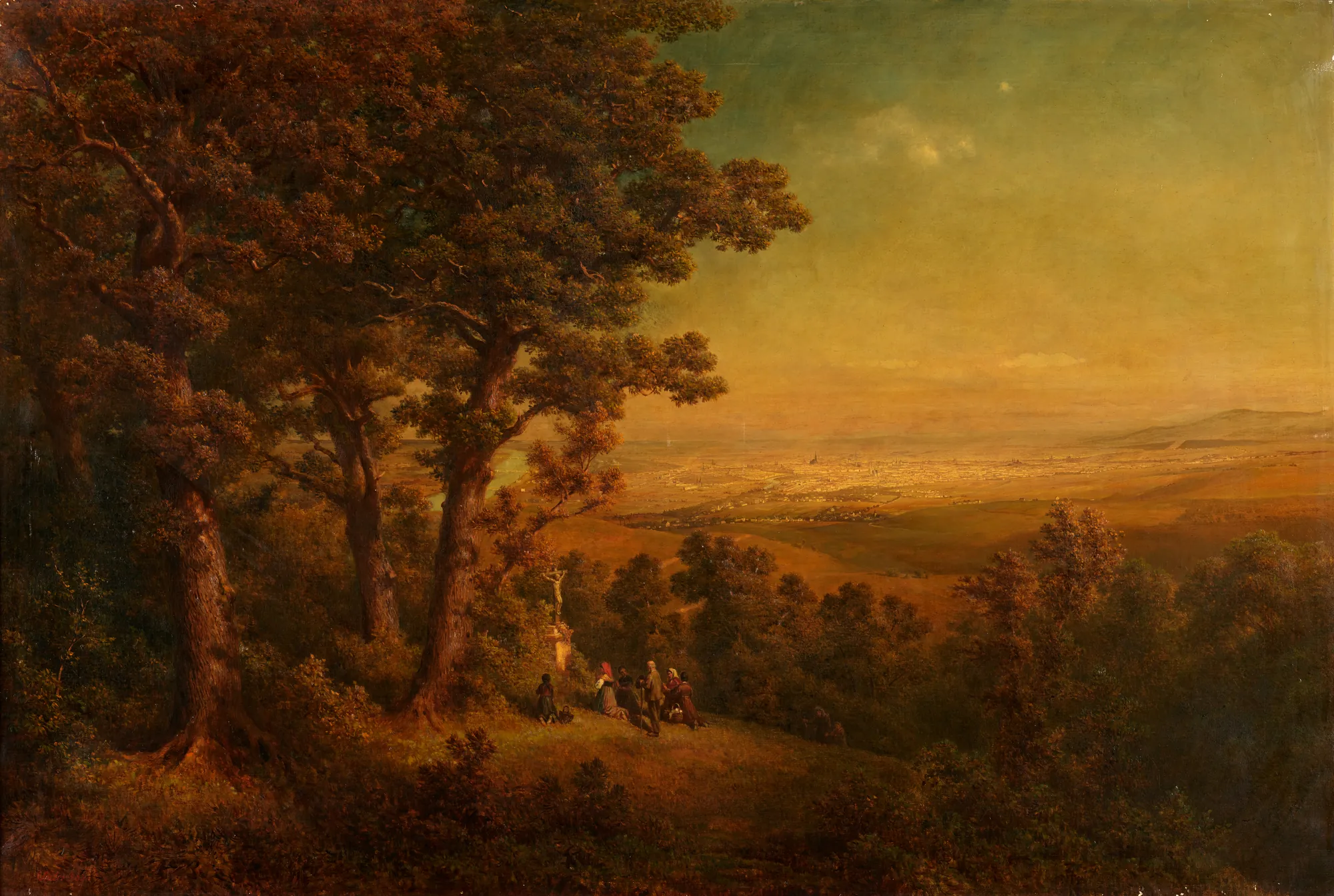 Vienna Seen from Kahlenberg