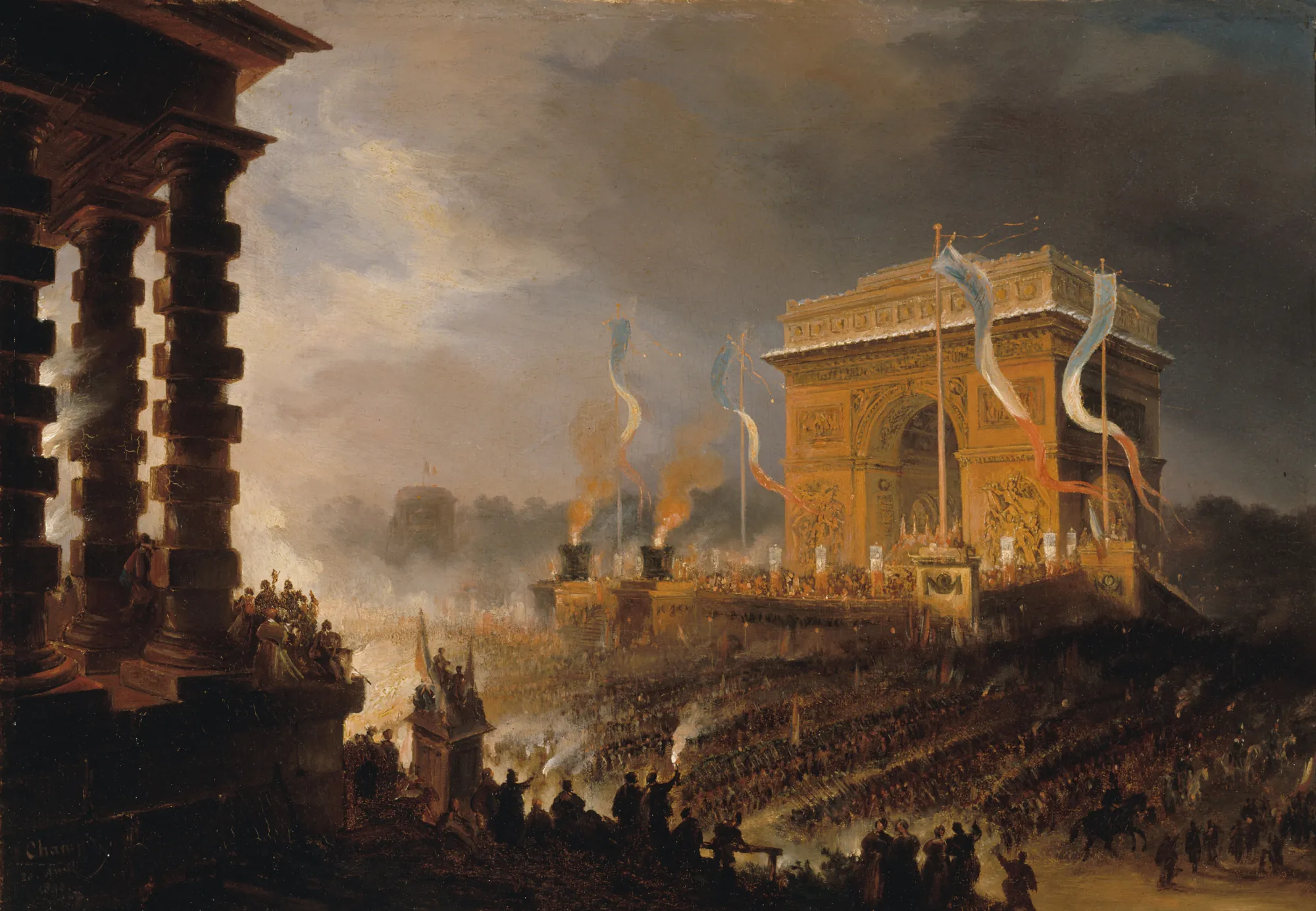 Fête de la Fraternité à l'Arc de Triomphe
