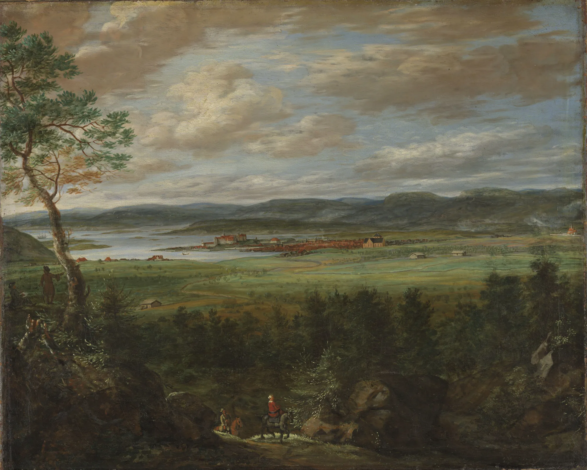 Panoramic View of Christiana (Oslo)