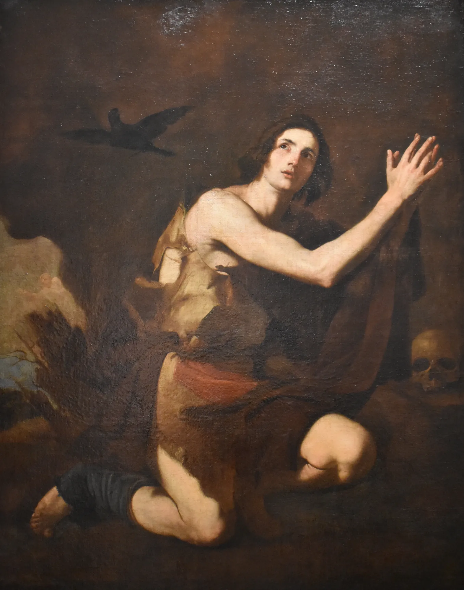 Saint Paul the Hermit in Prayer