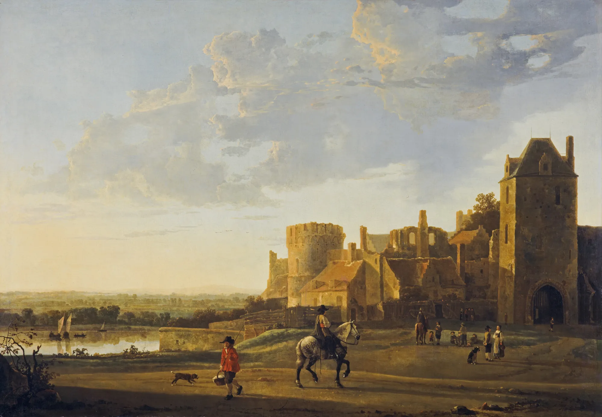 Landscape with a View of the Valkhof, Nijmegen