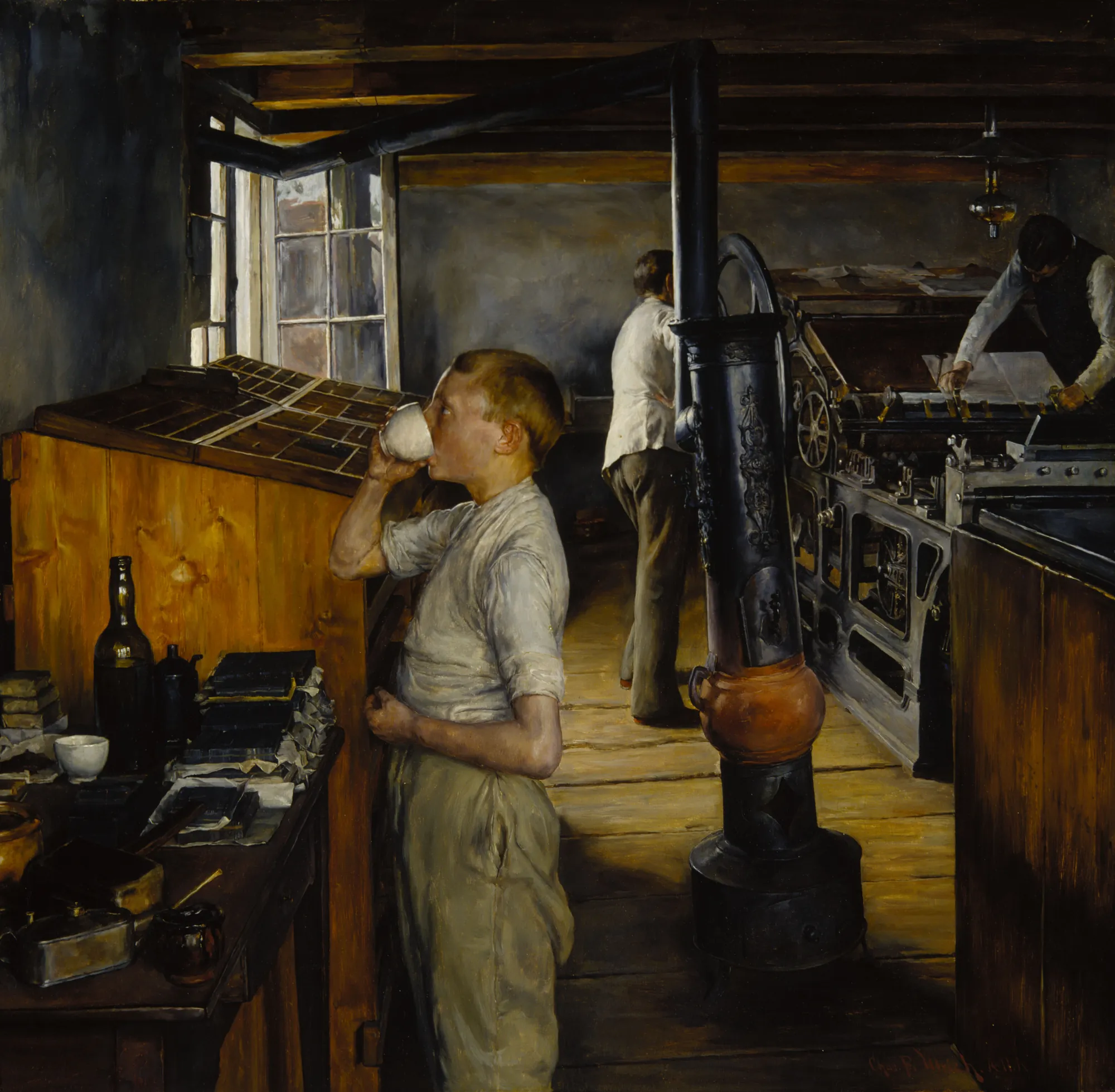 The Village Printing Shop, Haarlem, Holland