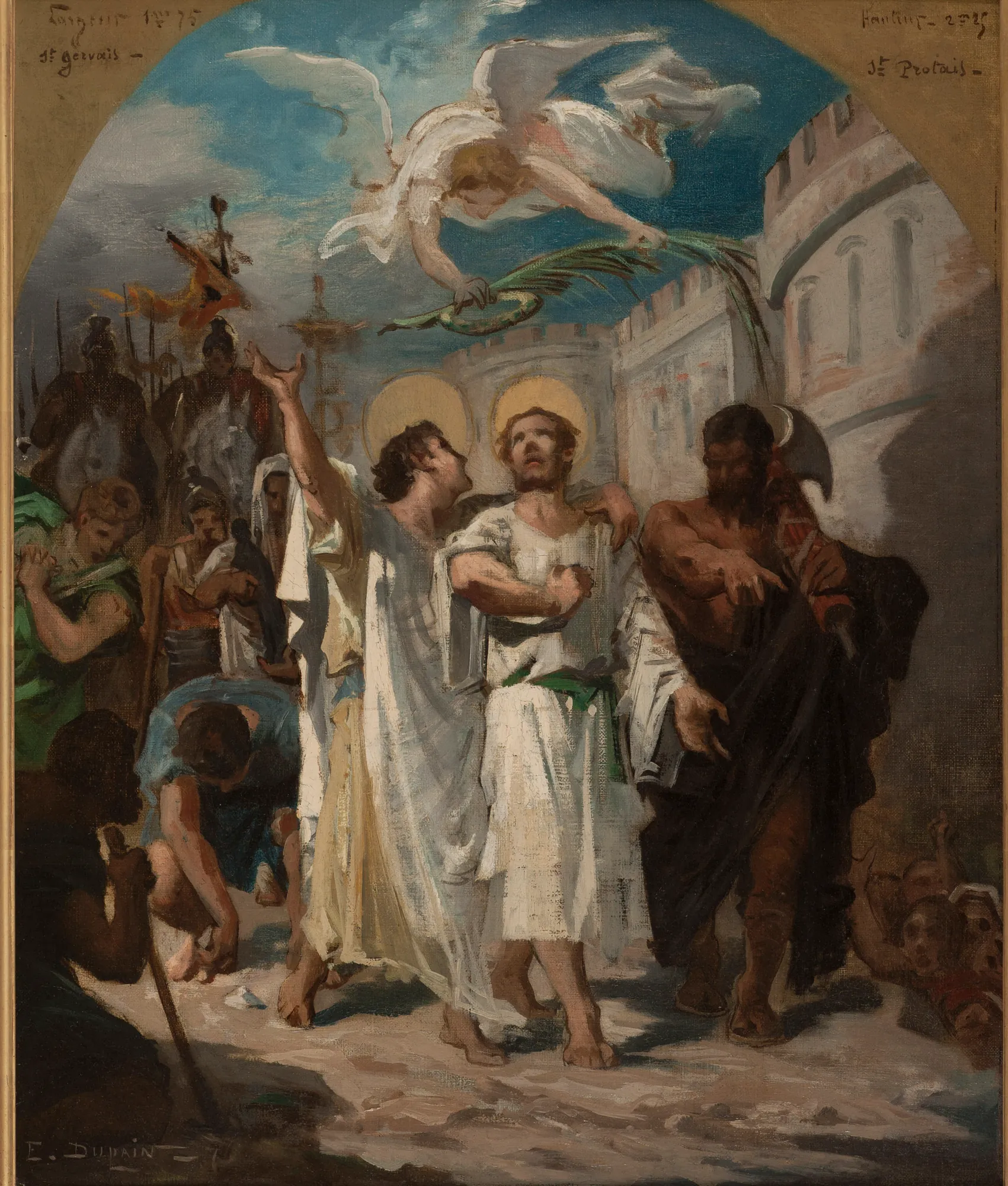 Saint Gervais and Saint Protais Led to Martyrdom