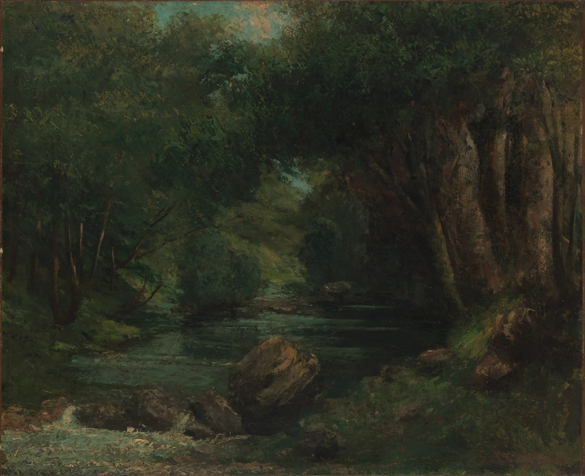 A Brook in the Forest