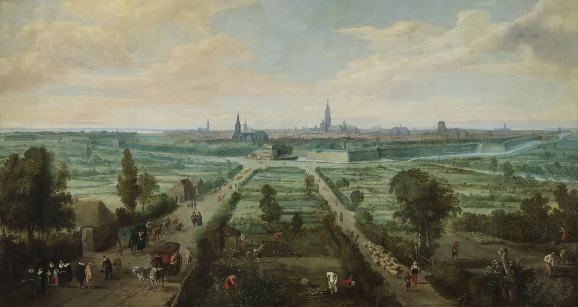 View of Antwerp