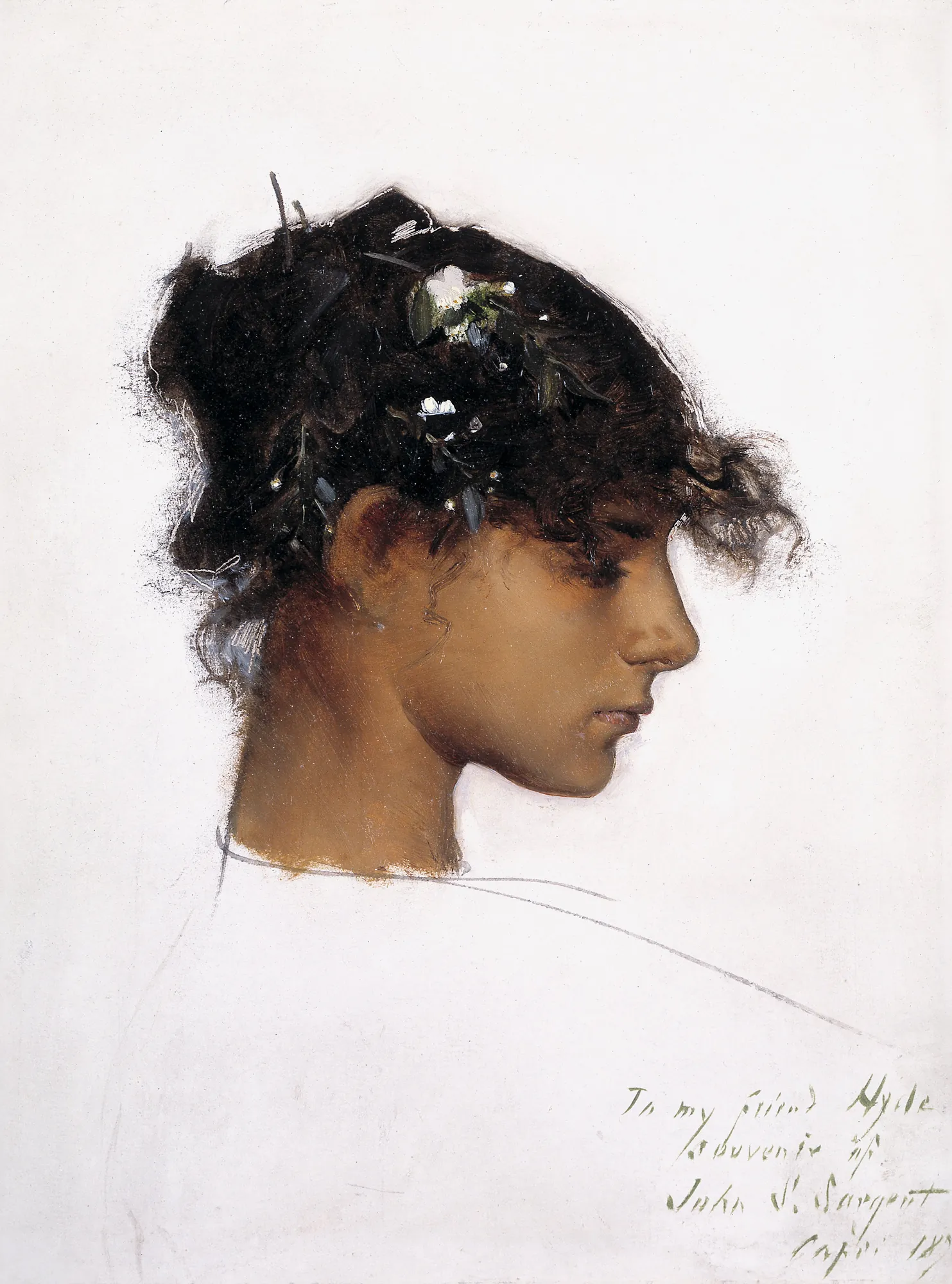 Rosina Ferrara, Head of a Capri Girl