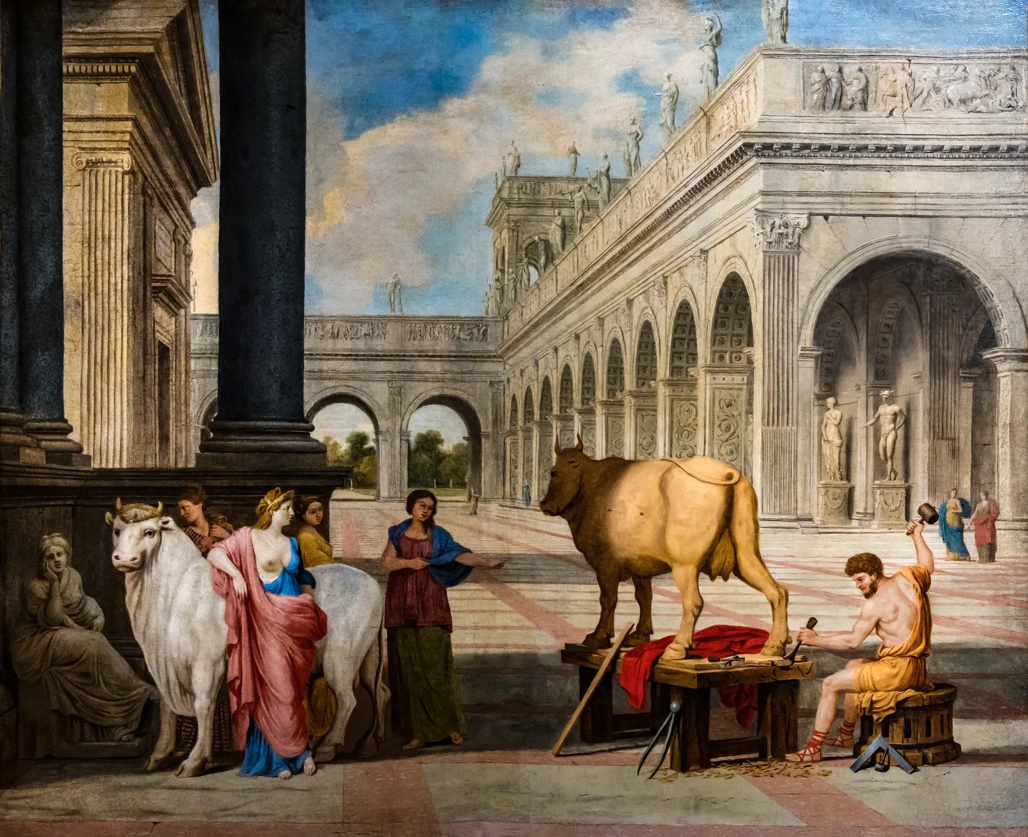 Daedalus and Pasiphaë