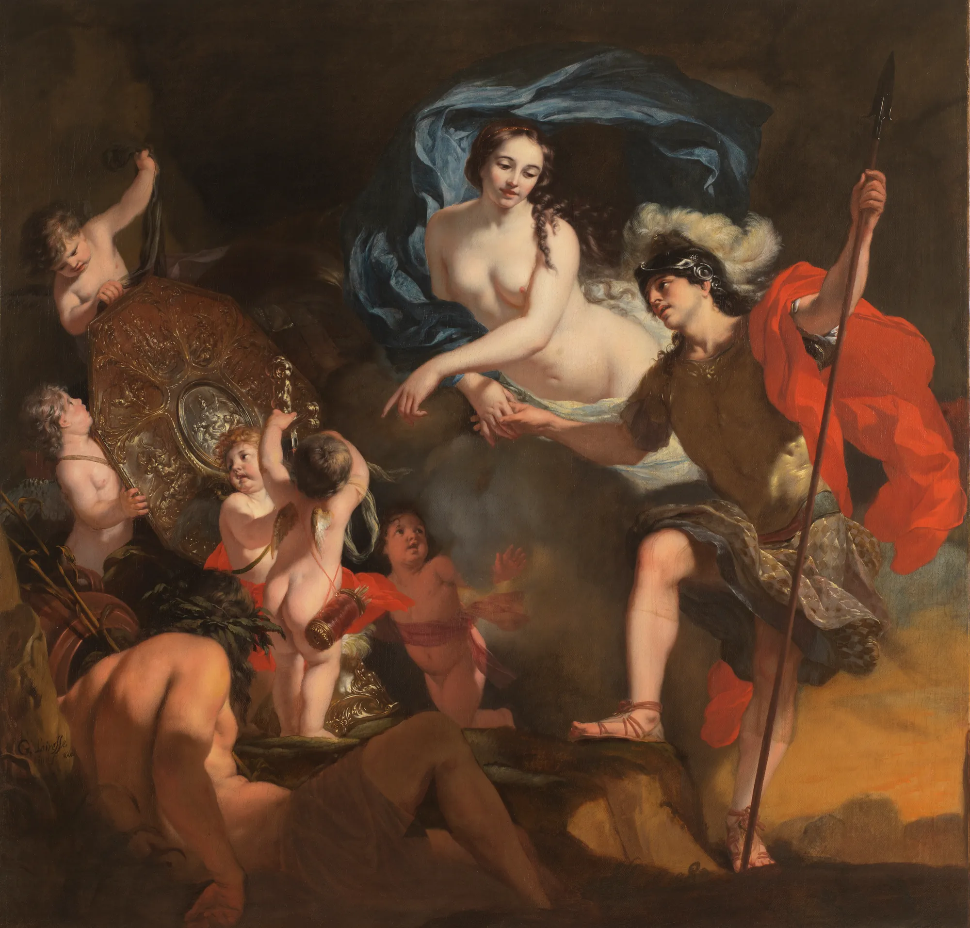 Venus Presenting the Armor of Vulcan to Aeneas