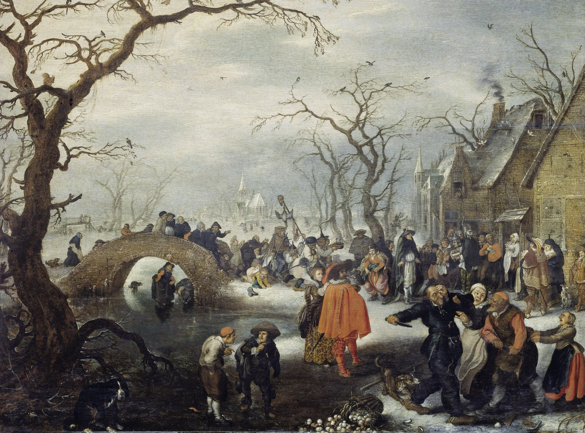 Shrove Tuesday in a Country Village