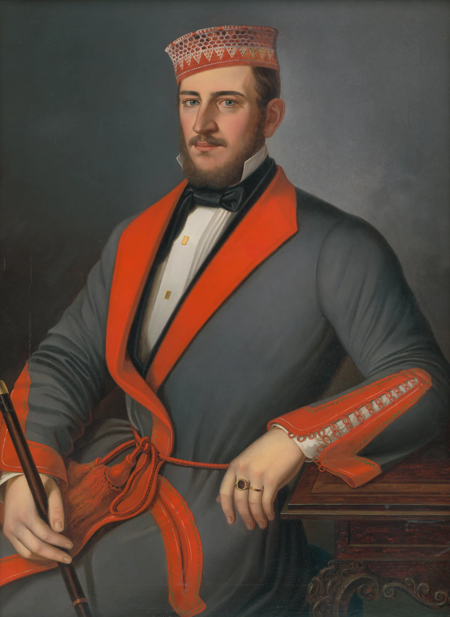 Portrait of Donát Várady-Szakmáry in a Dressing Gown