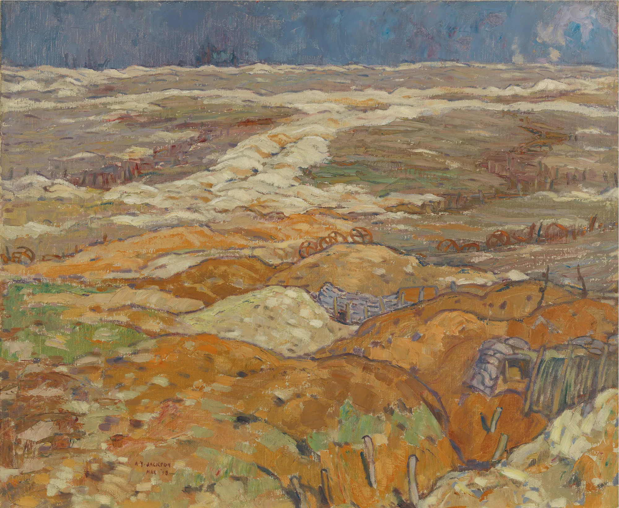 Trenches Near Angres