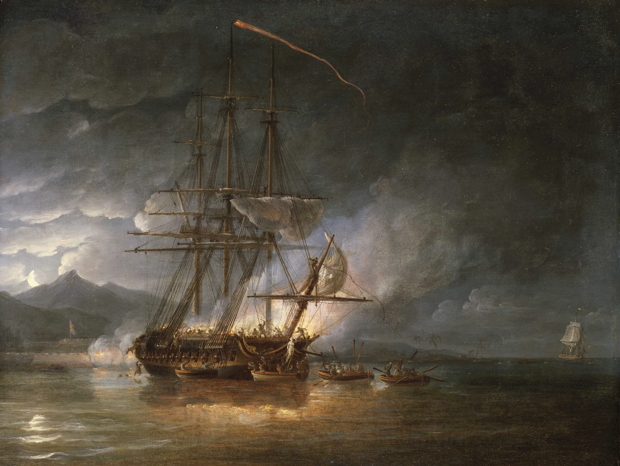 The Cutting Out of HMS Hermione, 24 October 1799