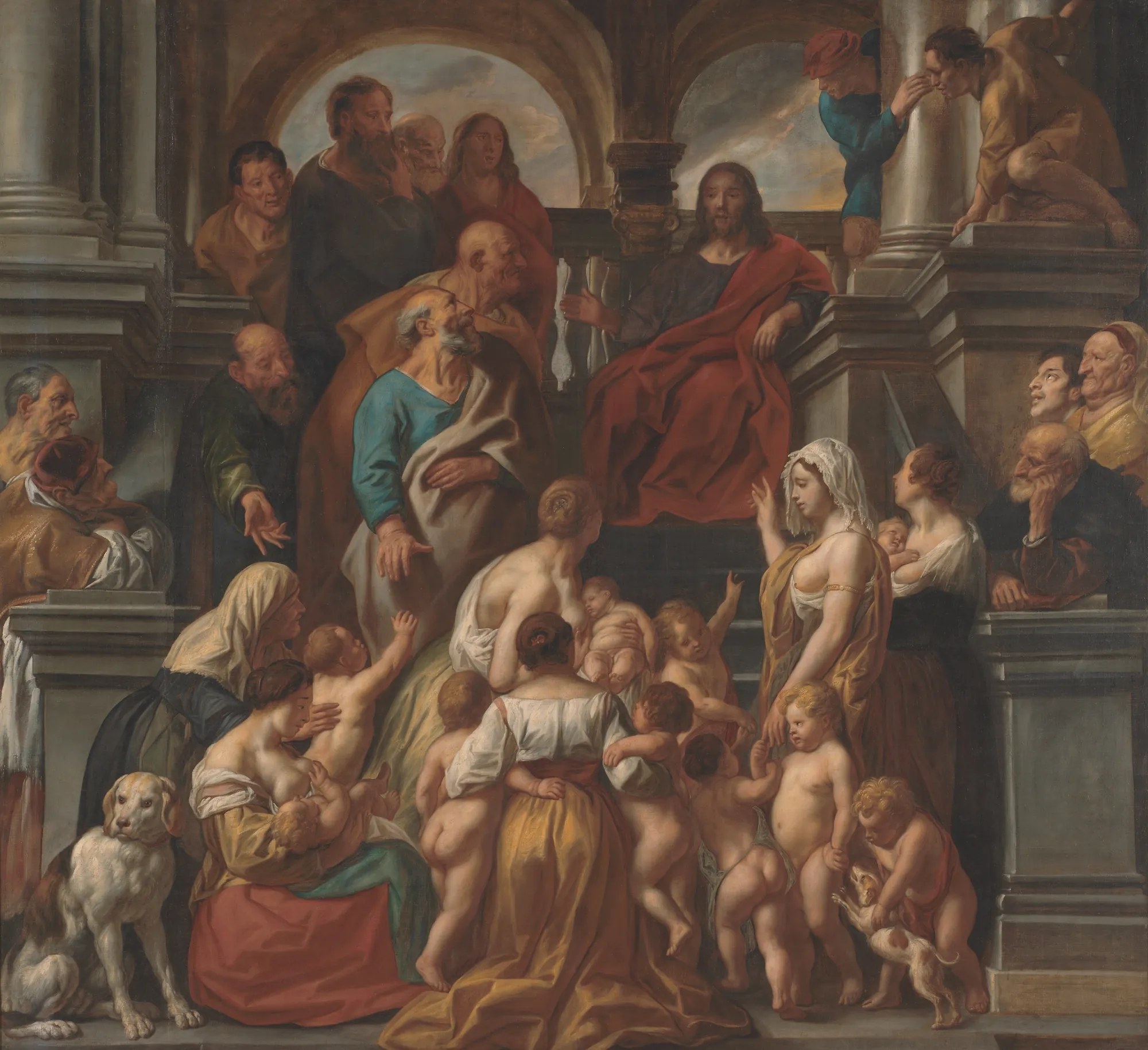 Christ Blessing the Little Children