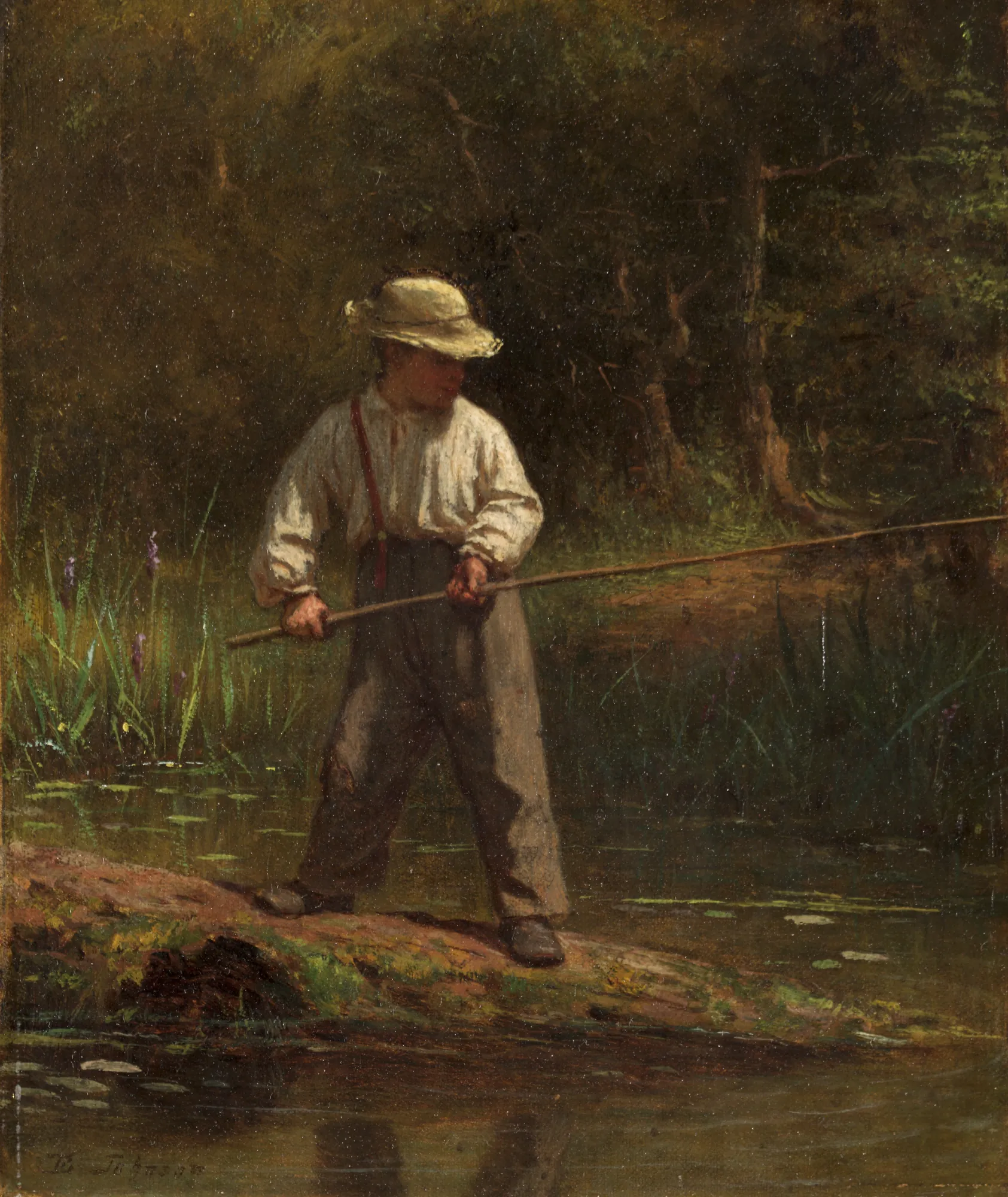 Boy Fishing