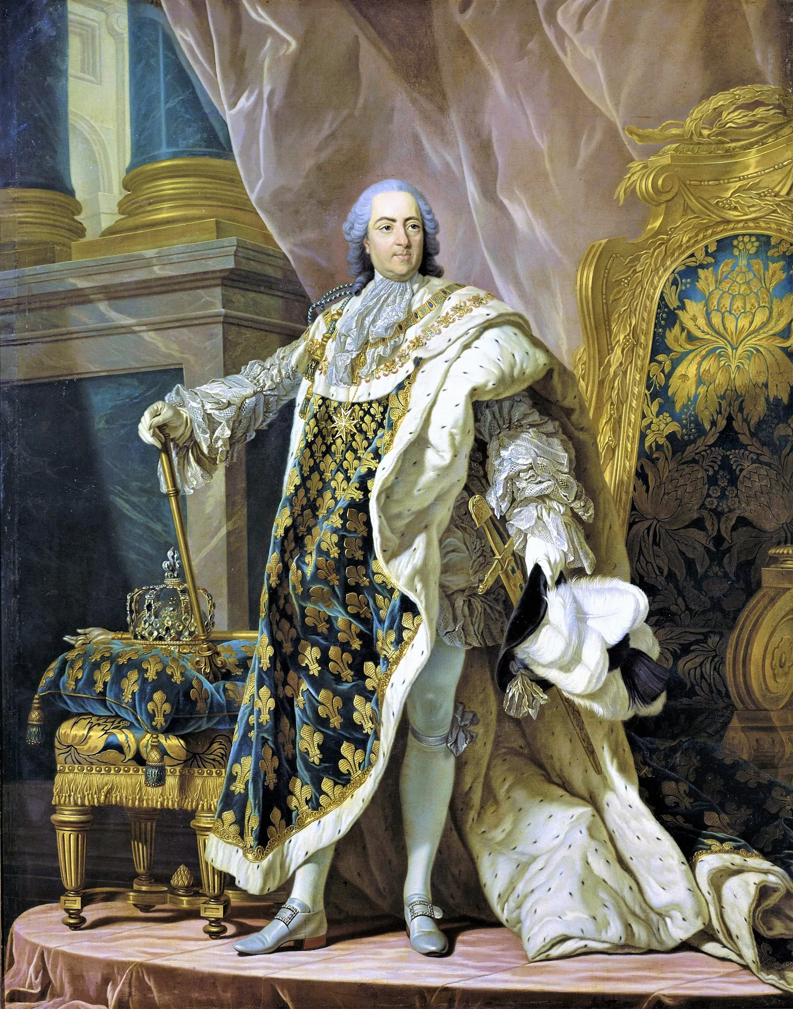 Portrait of Louis XV of France