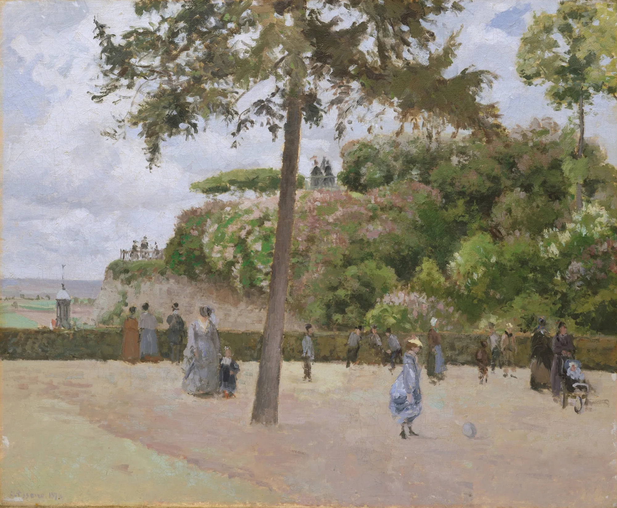 The Public Garden at Pontoise
