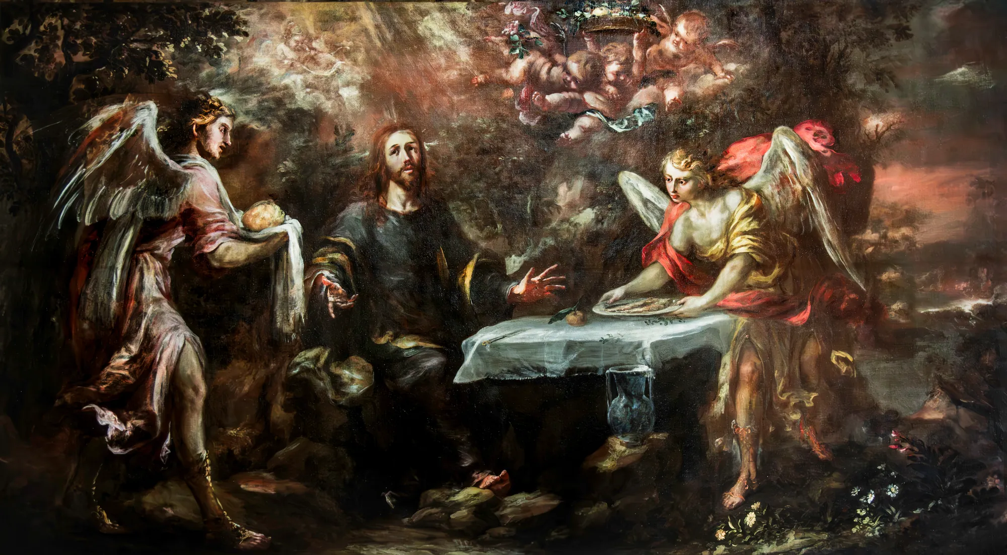 Christ Served by the Angels